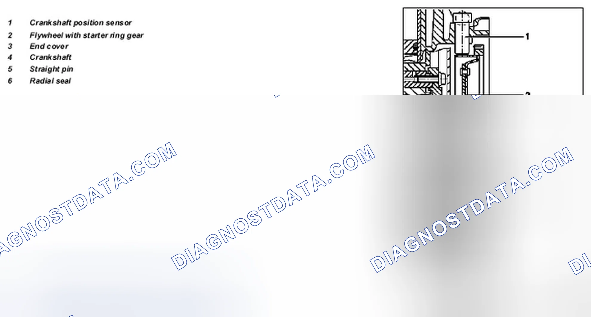 Scheme 497: Flywheel, two-mass flywheel, driven plate arrangement - GF03.30-P-8001-01B