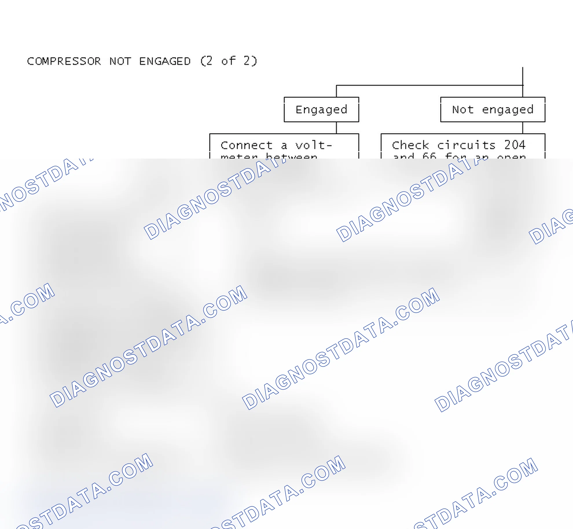 Scheme 13: Compressor Not Engaged (2 Of 2)