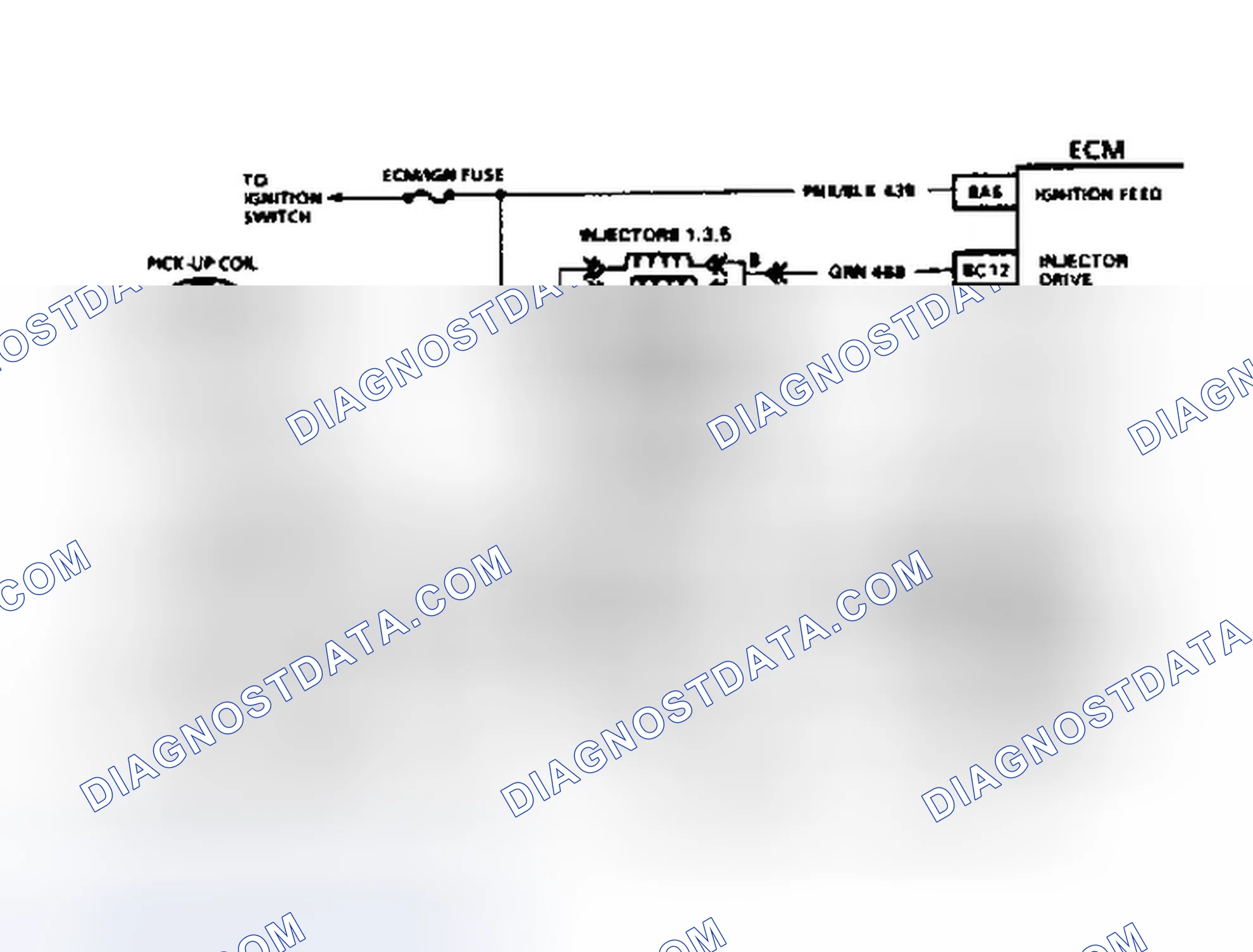Scheme 117: Code 42 Schematic (3.1L) Electronic Spark Timing