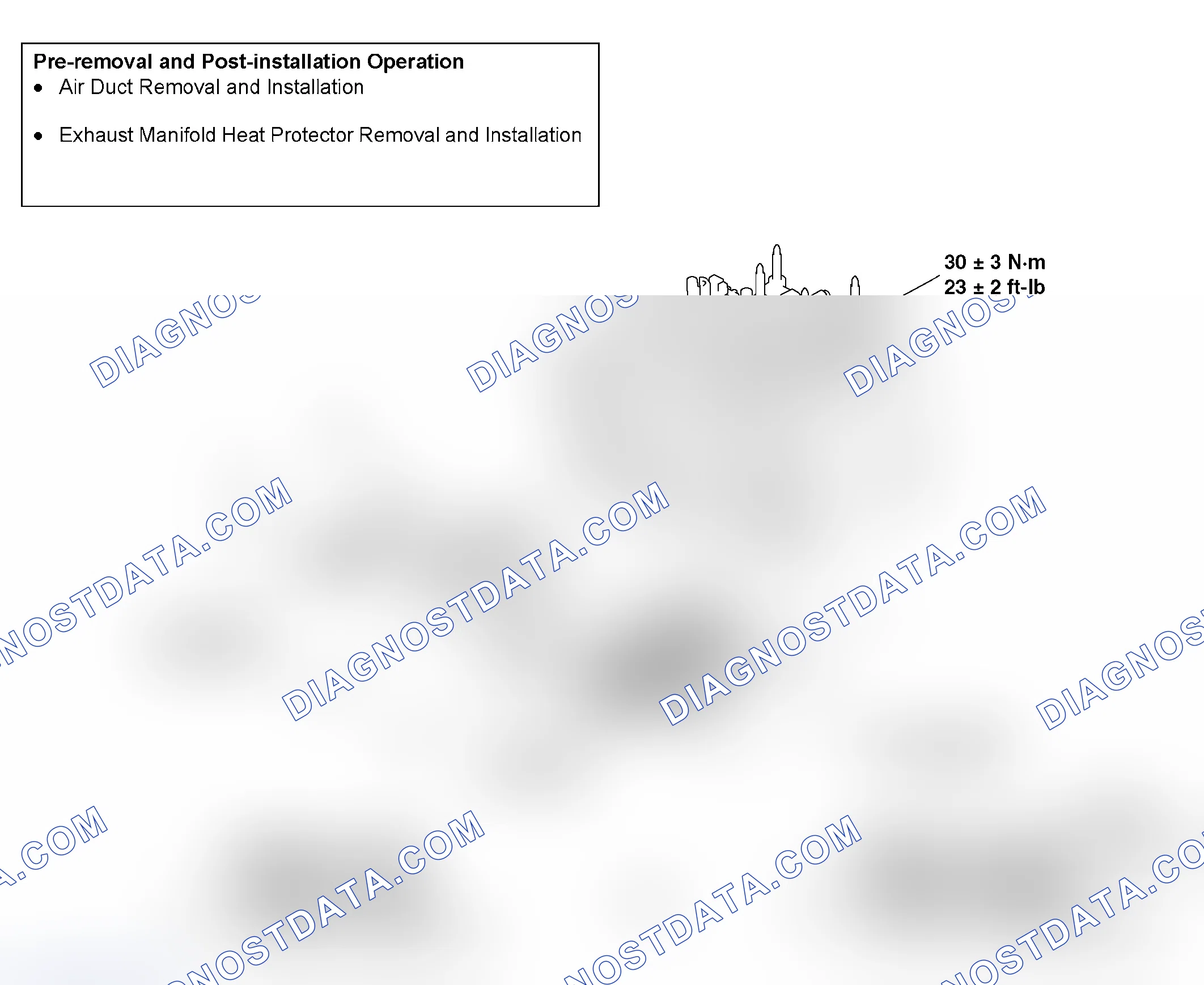 Scheme 4: REMOVAL AND INSTALLATION < 2.4L ENGINE >