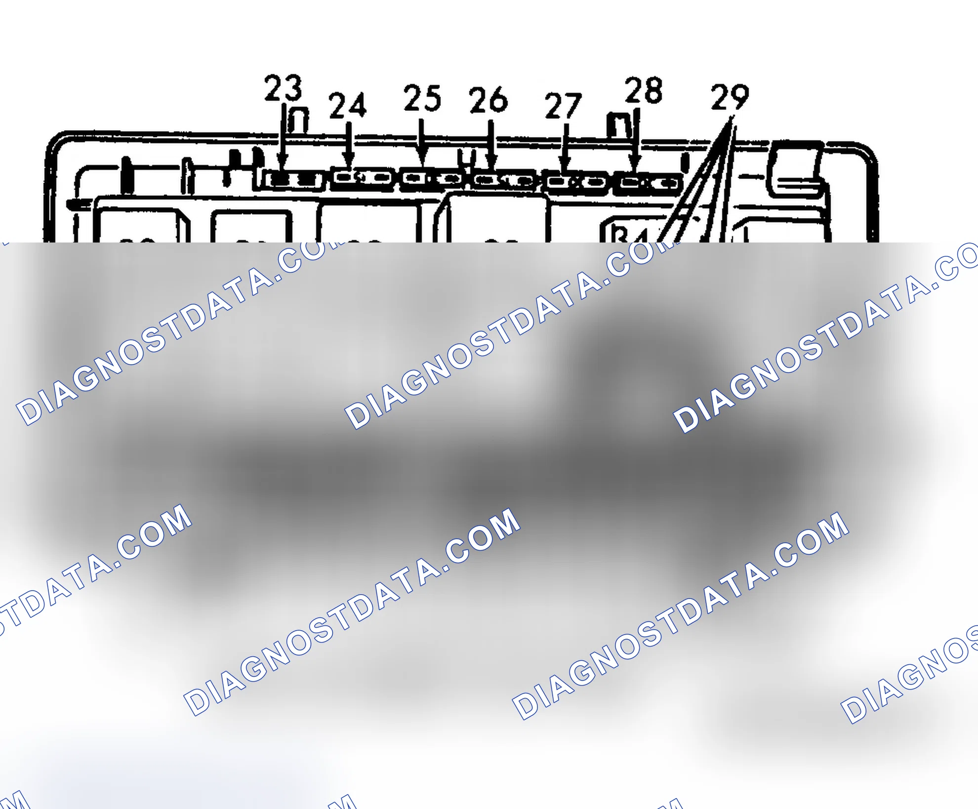 Scheme 5: FUSE PANEL IDENTIFICATION (1984 5000S)