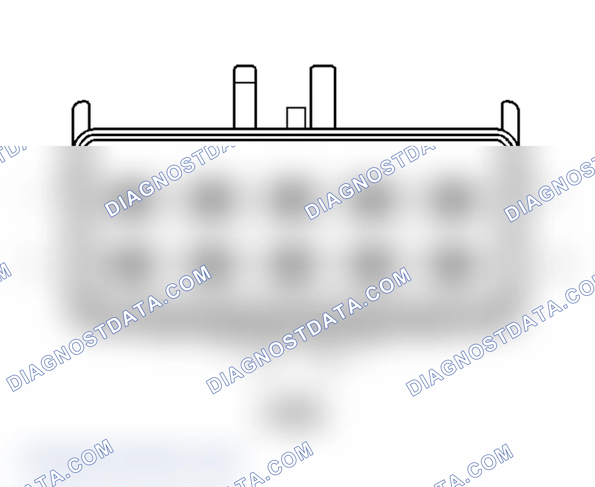 Scheme 14: Chassis Side Inline Connector End View (C106)