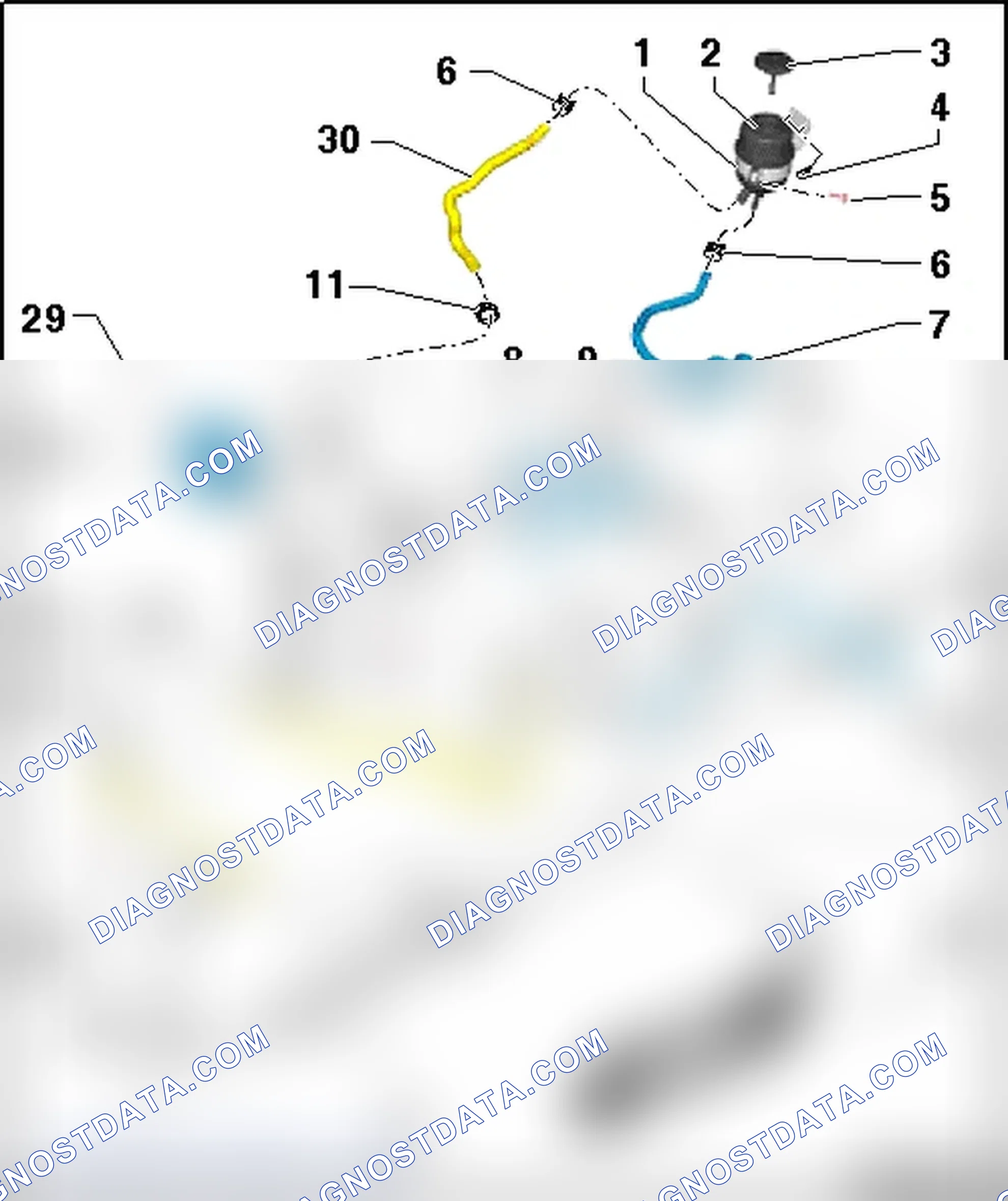 Scheme 168: VEHICLES WITH DYNAMIC STEERING OVERVIEW (6-CYLINDER FSI ENGINE)