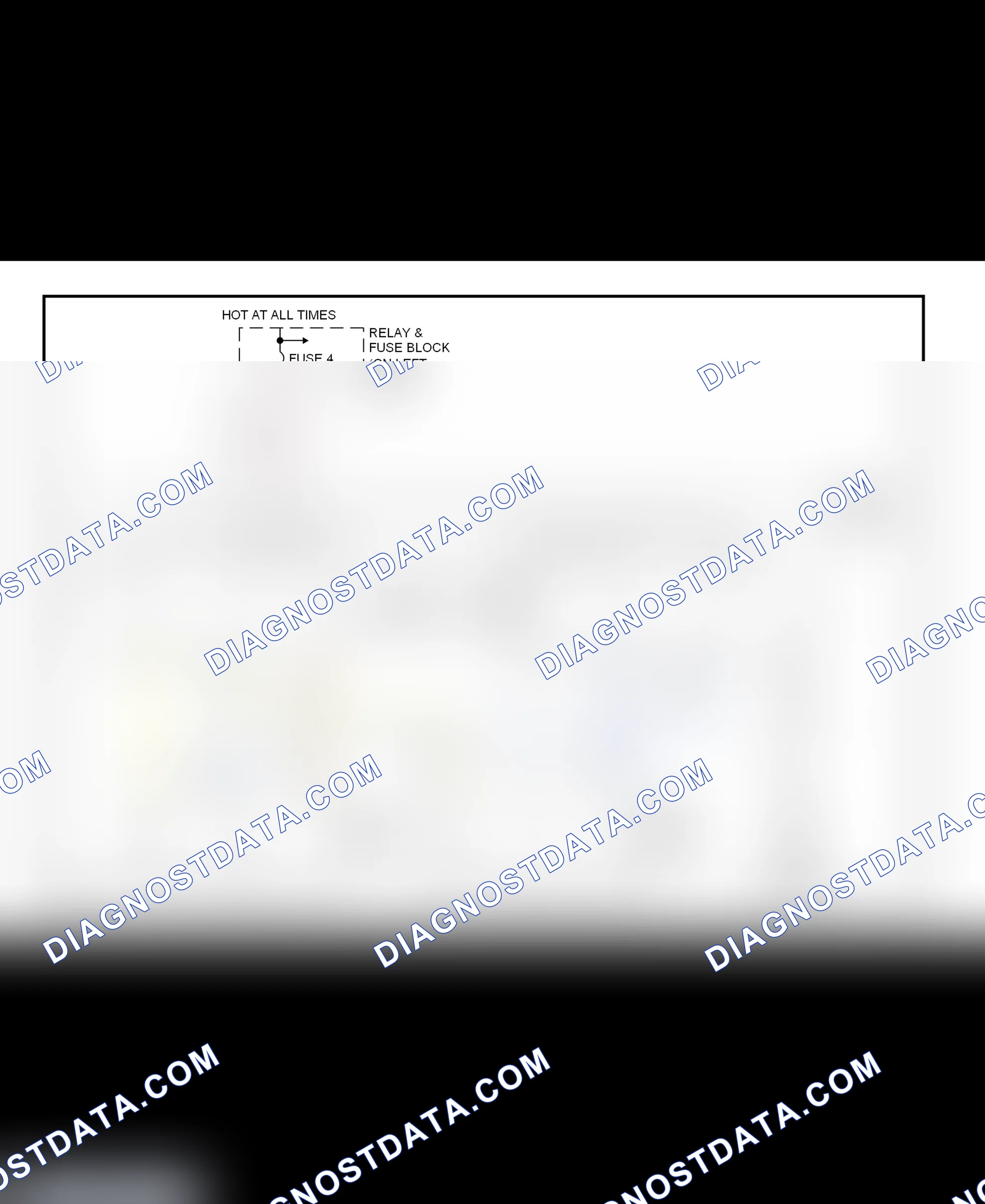 Scheme 5: Power Mirror System Wiring Diagram (Ram Van & Ram Wagon)