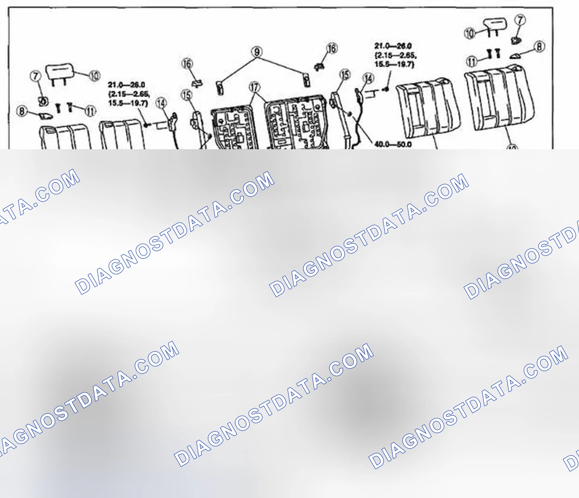 Scheme 48: REAR SEAT DISASSEMBLY/ASSEMBLY