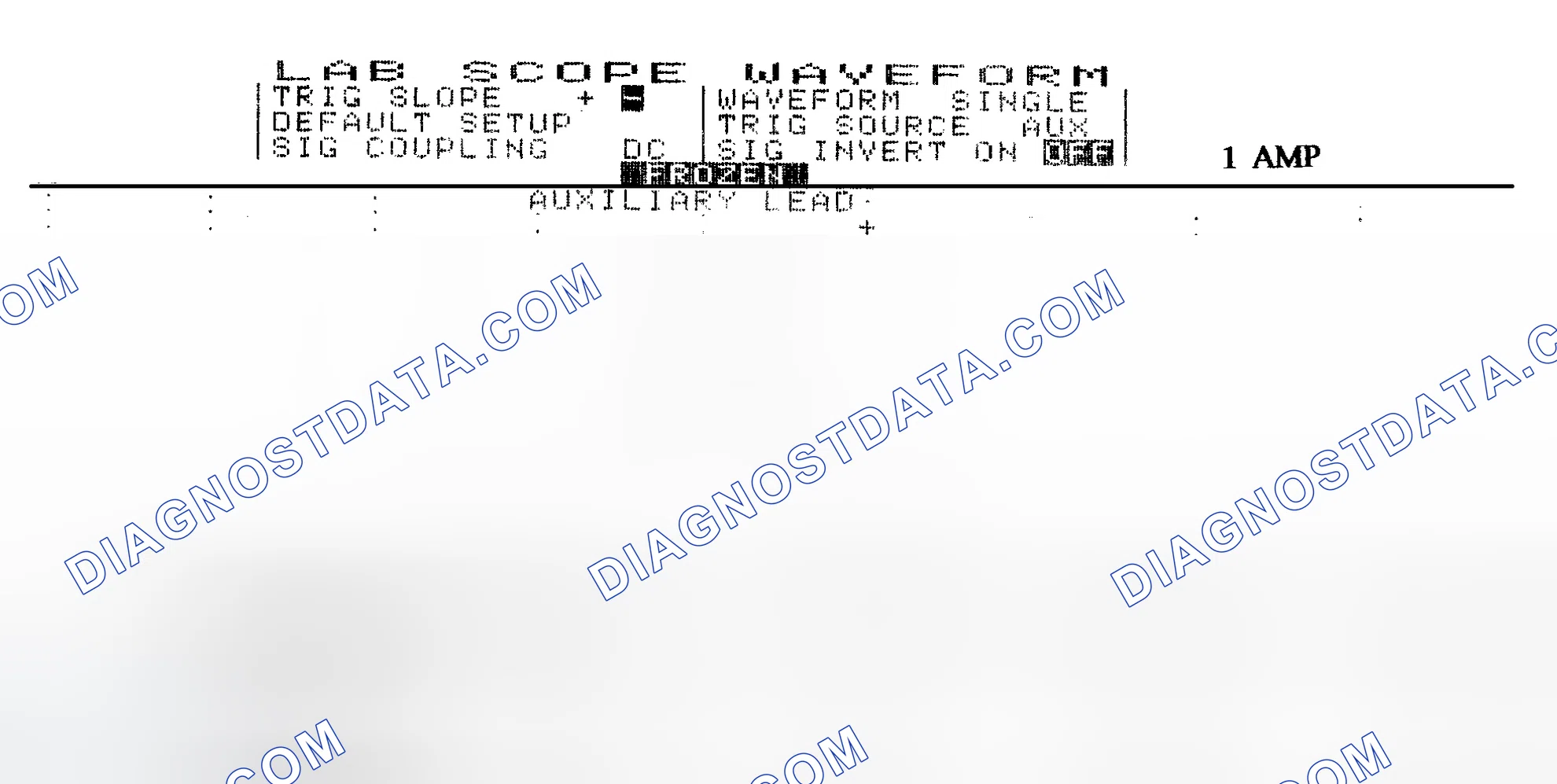 Scheme 20: Single Injector w/Normal Current Flow - Current Pattern
