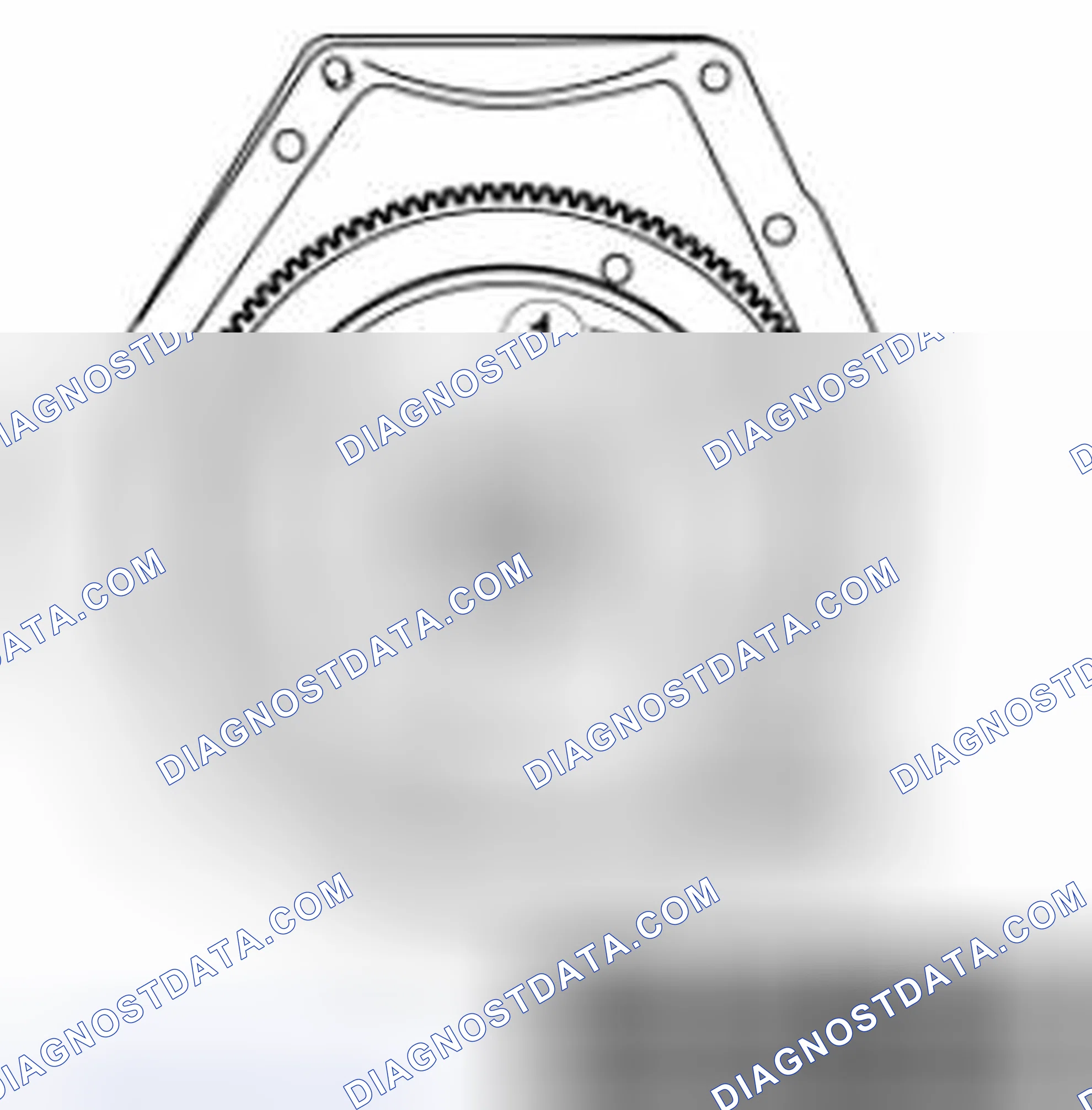 Scheme 425: Drive Plate Installation Bolts Removal Note