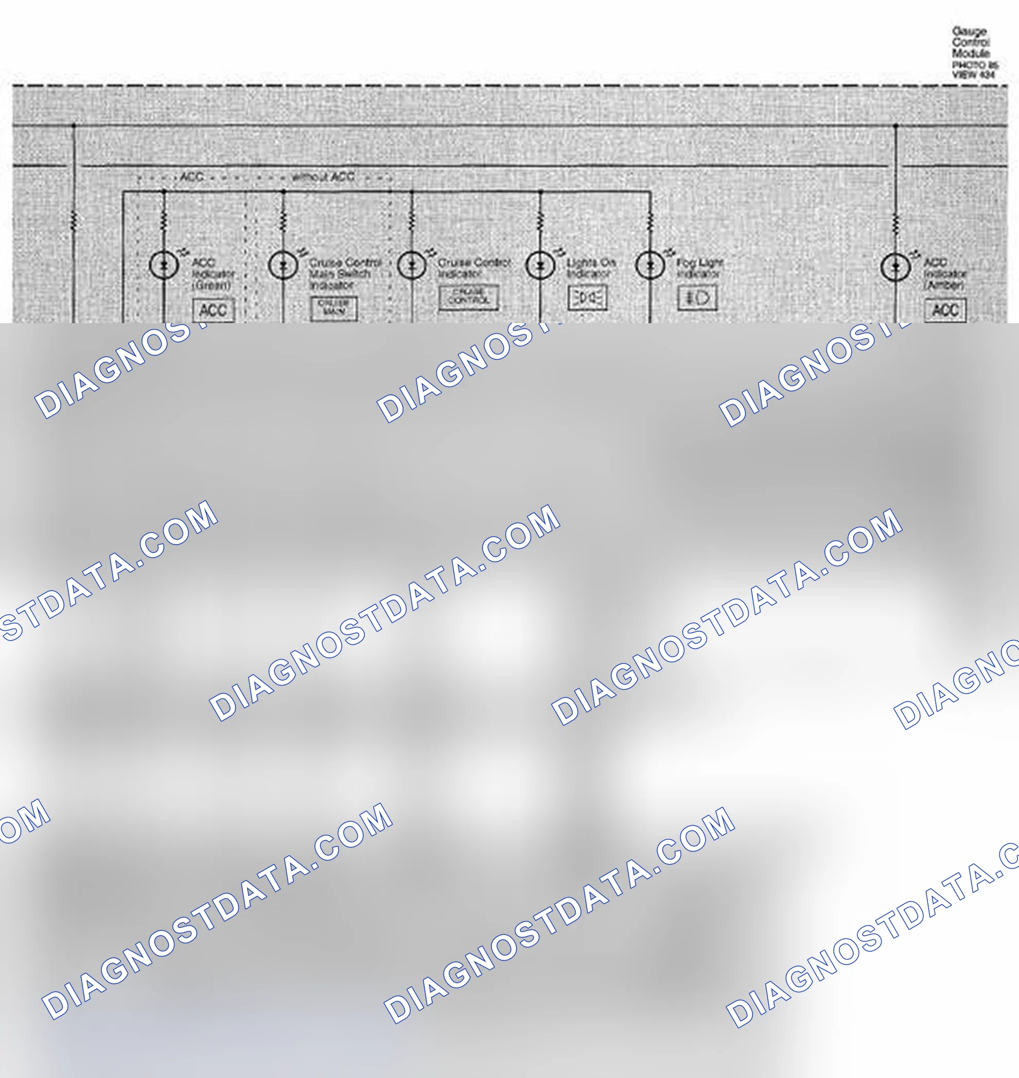 Scheme 210: Gauges And Indicators Circuit Diagram (Page 80-2)