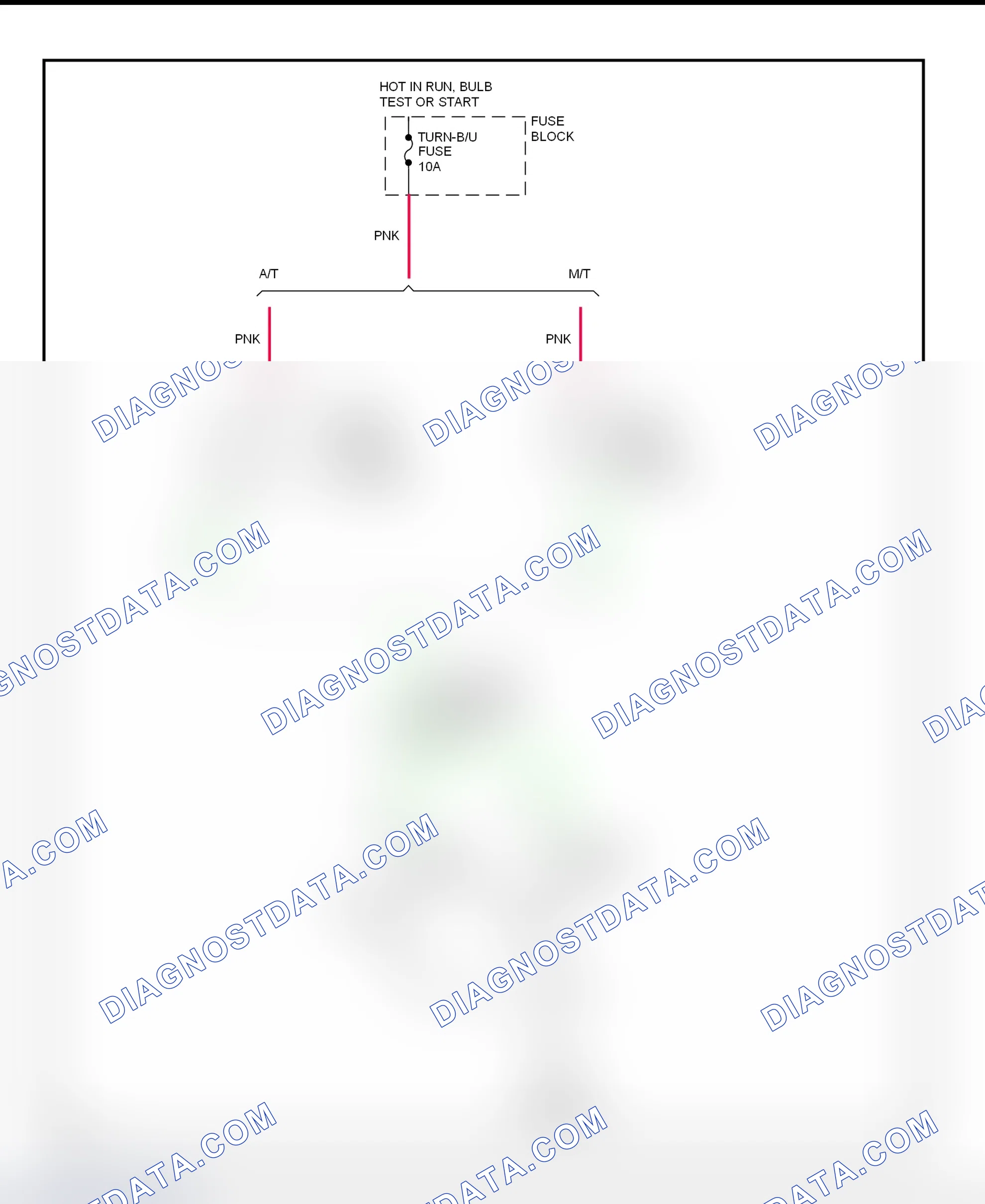 Scheme 51: Back-Up Lights Wiring Diagram (Cavalier & Sunfire)
