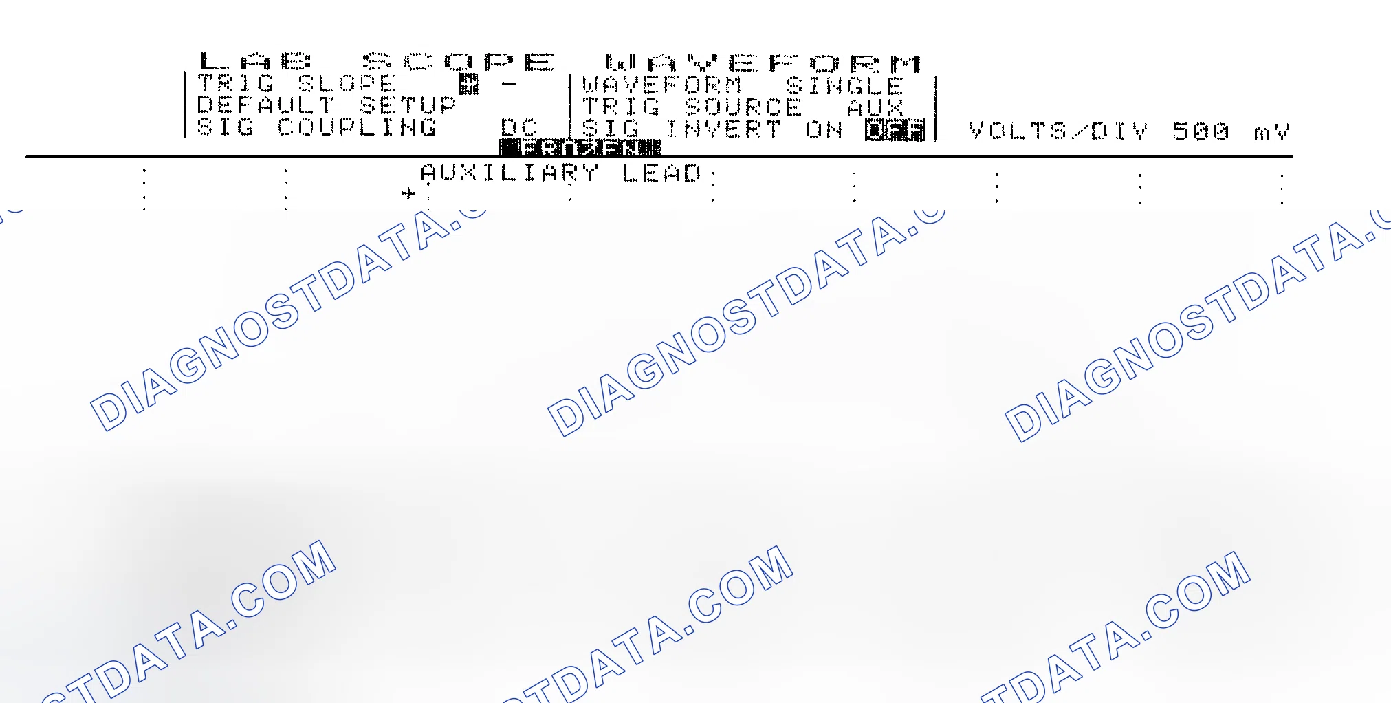 Scheme 14: Single Injector w/Excessive Current Flow - Current Pattern