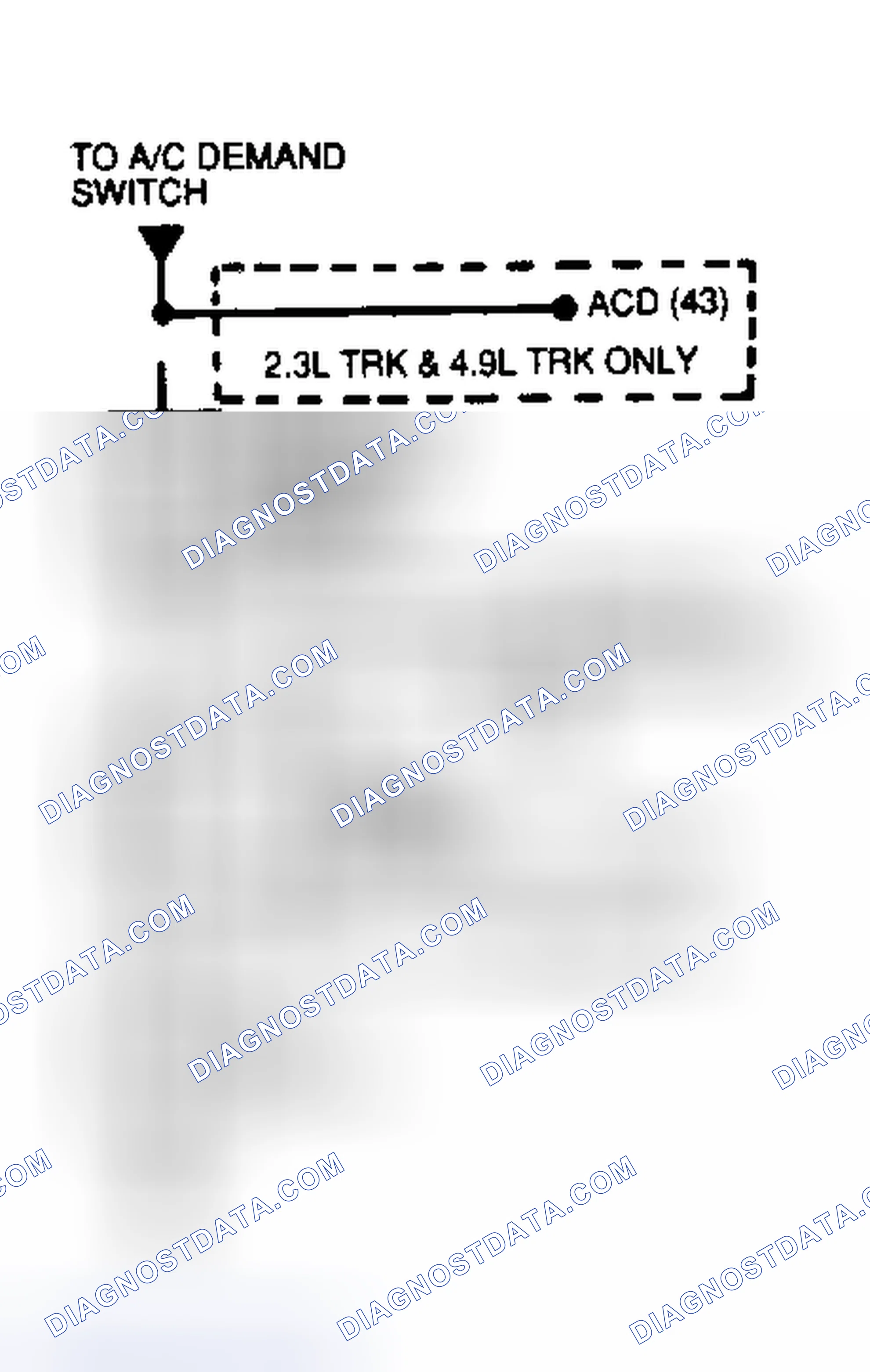 Scheme 89: WOT A/C Cut-Out Circuit (All Others)