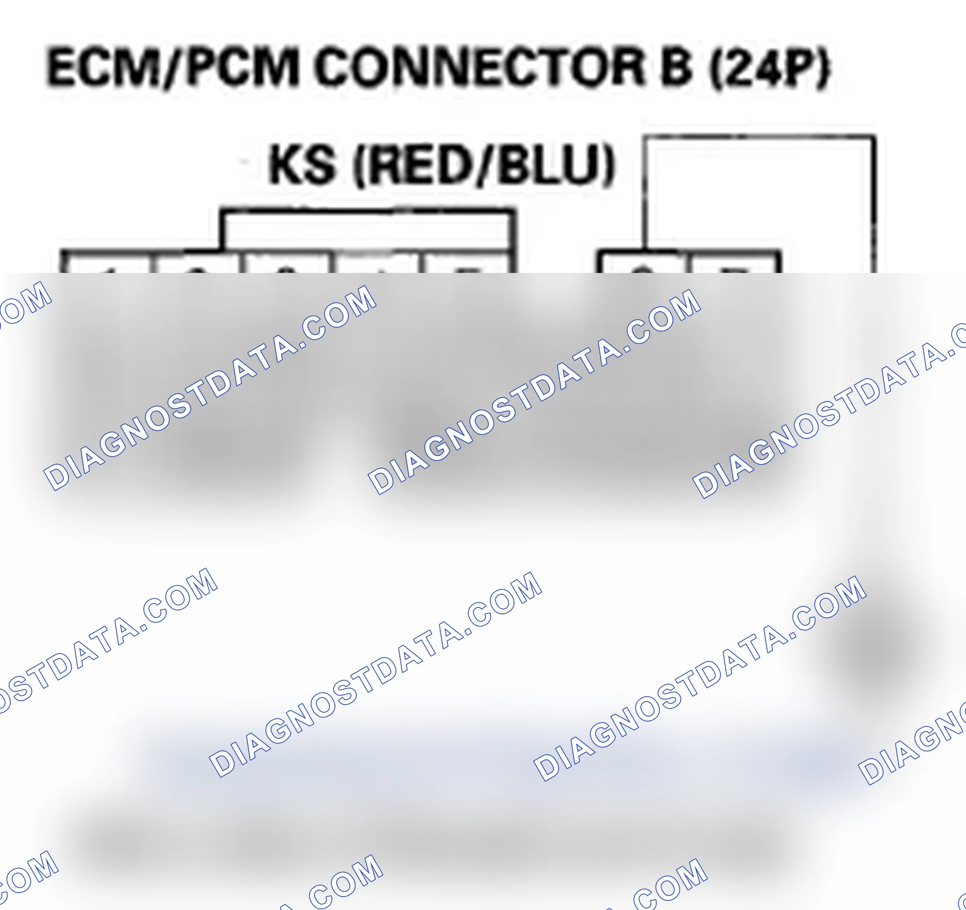 Scheme 62: DTC P0325: Knock Sensor Circuit Malfunction