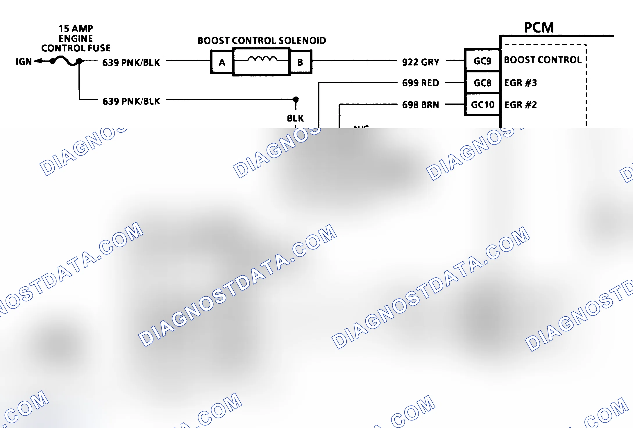 Scheme 228: Code 56 Schematic (3.8L (VIN 1) "C" & "H" Bodies) Quad-Driver Error