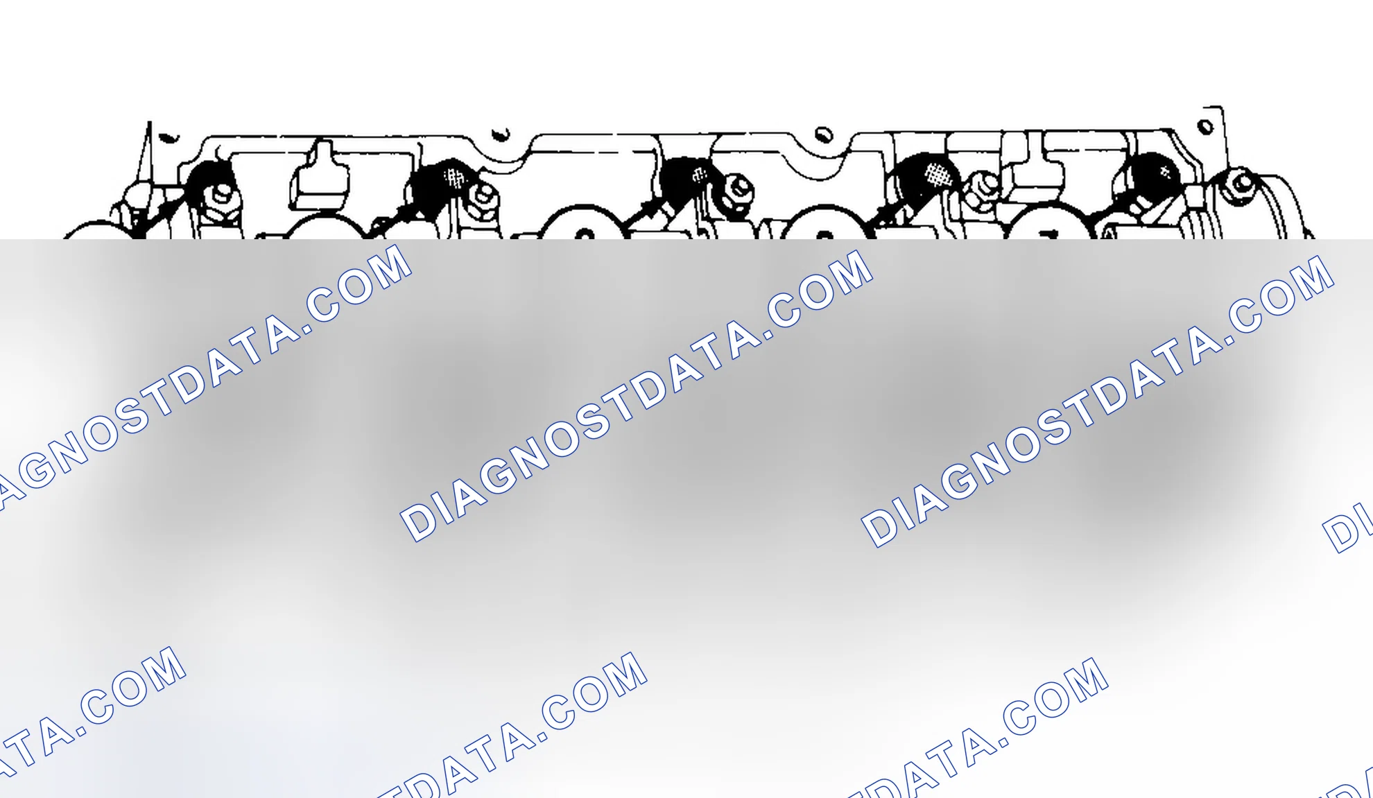 Scheme 7: Typical Cylinder Head Tightening or Loosening Sequence