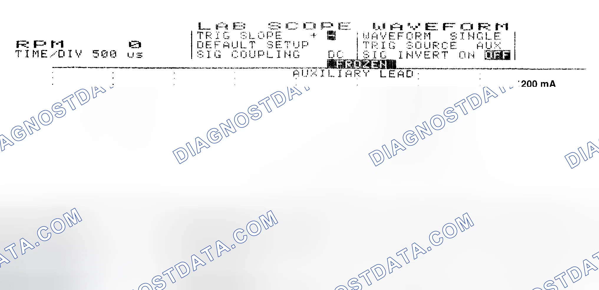 Scheme 17: Single Injector w/Normal Current Flow - Current Pattern