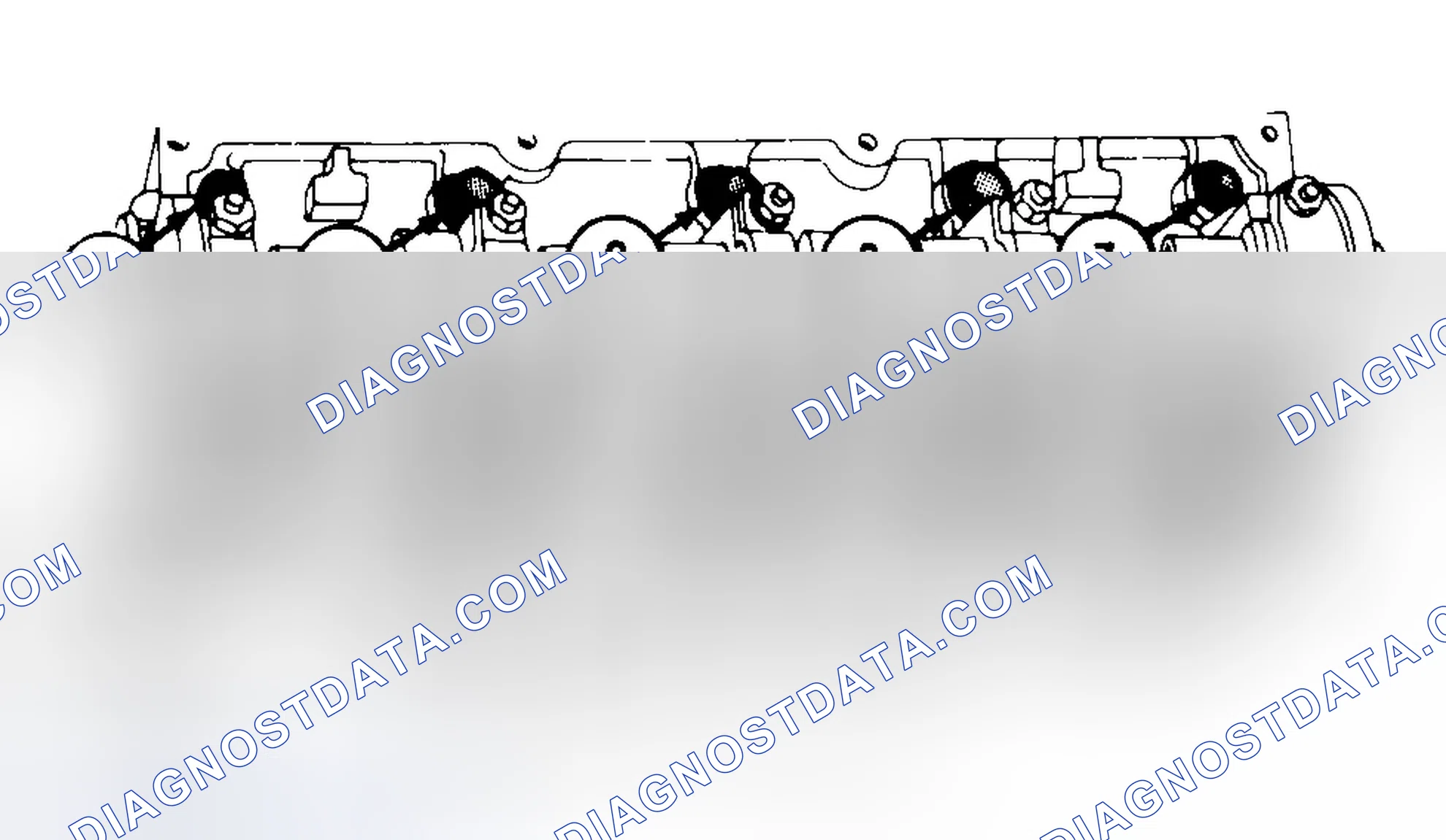 Scheme 7: Typical Cylinder Head Tightening or Loosening Sequence