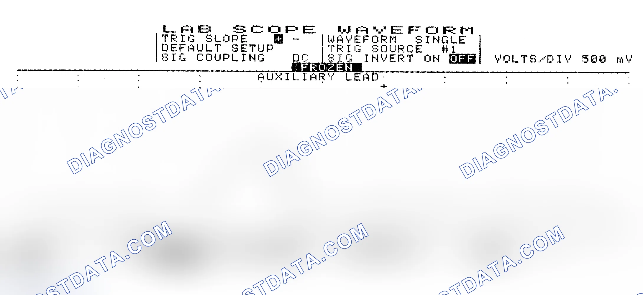 Scheme 10: Single Injector w/Excessive Current Flow - Current Pattern
