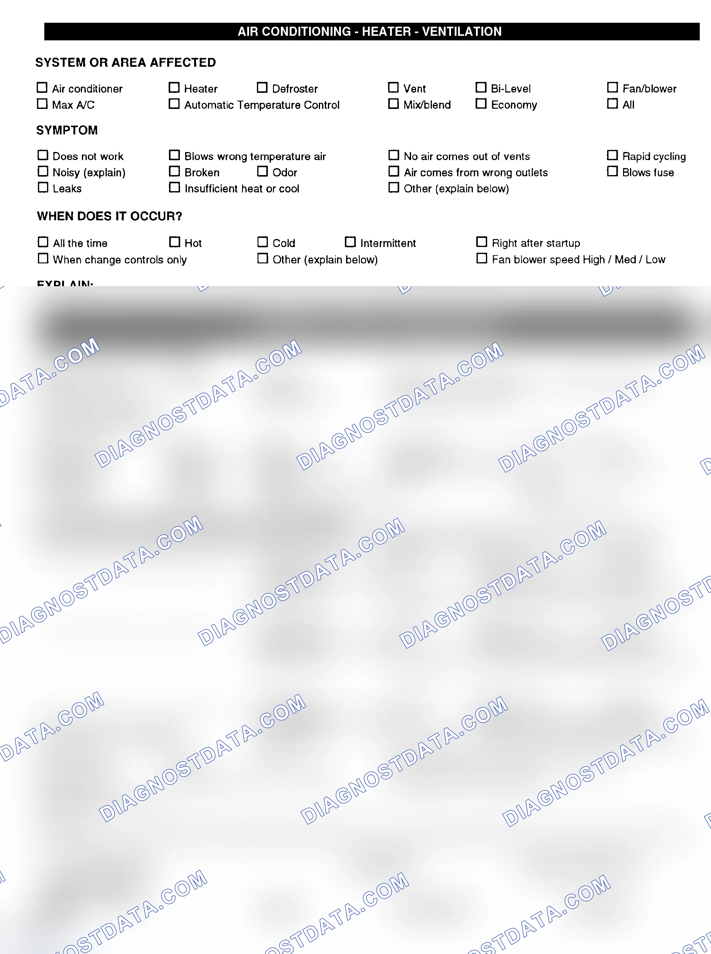 Scheme 4: Symptom Check List - Page 3