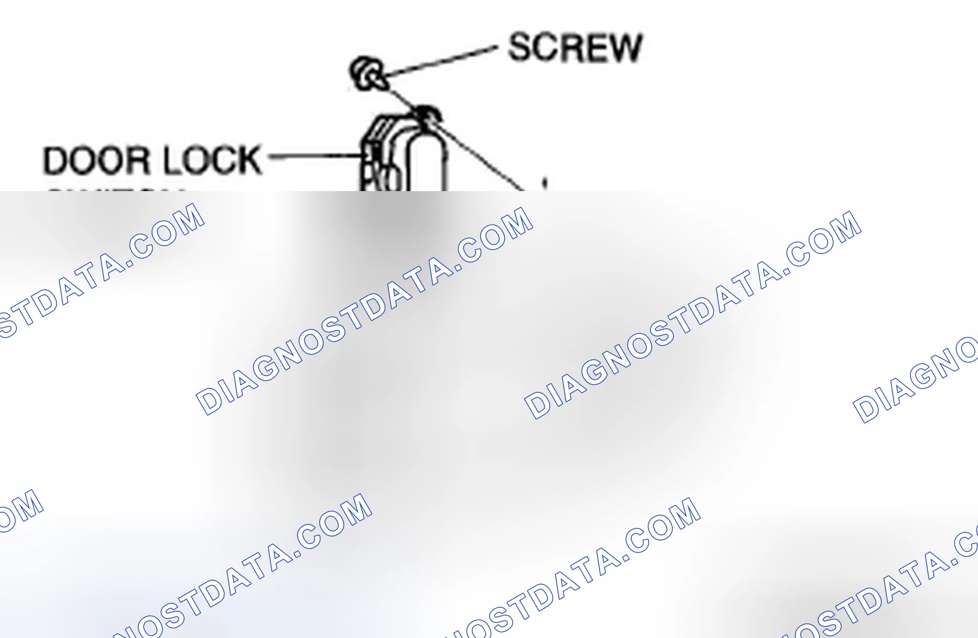 Scheme 18: DOOR LOCK SWITCH REMOVAL/INSTALLATION
