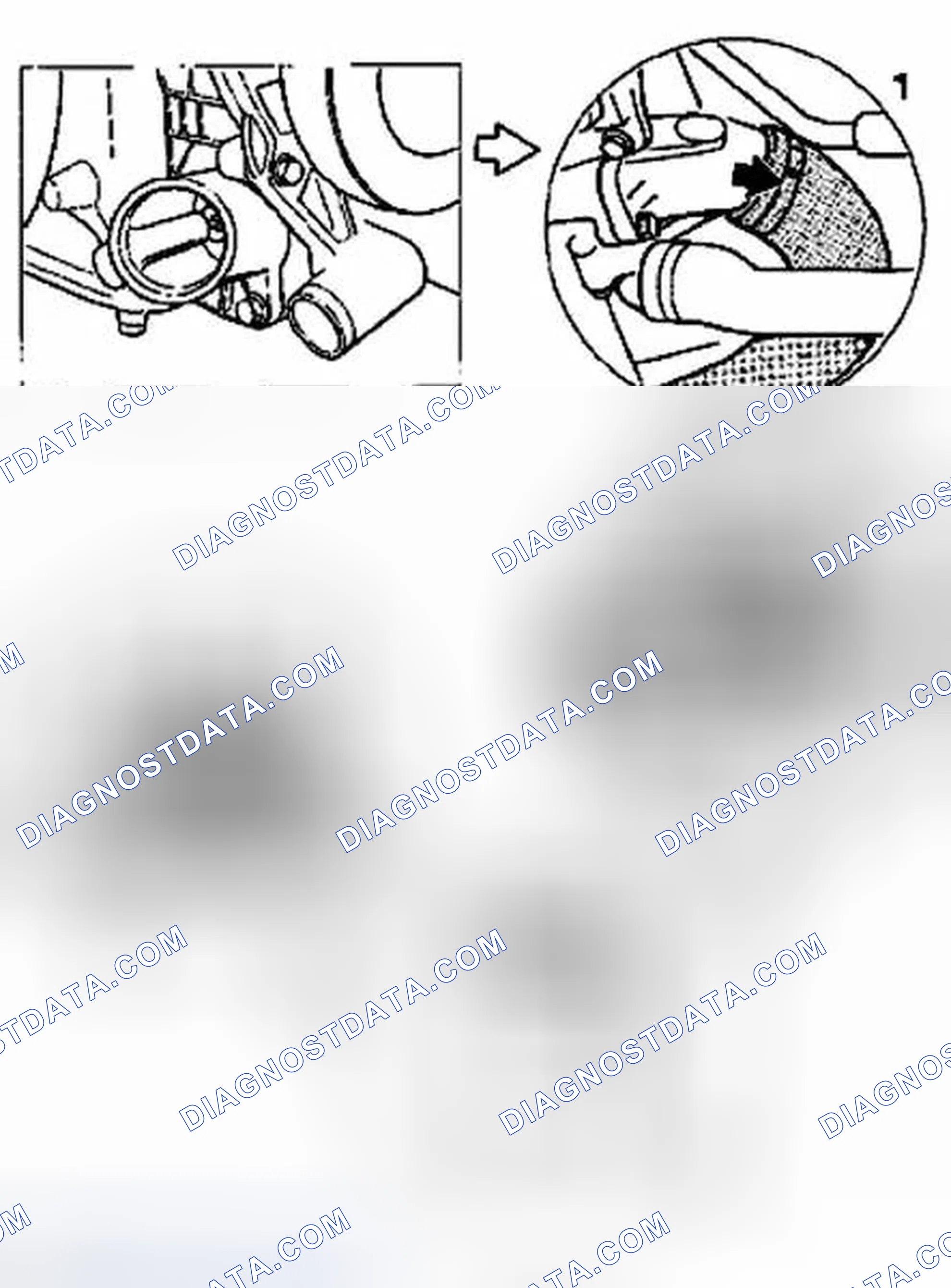 Scheme 891: REMOVING AND INSTALLING COOLANT REGULATOR