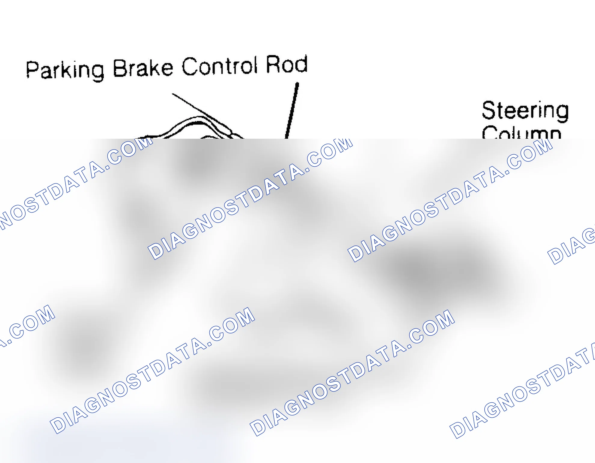 Scheme 7: Adjusting Automatic Parking Brake Control Rod ("P" Series Motorhome)
