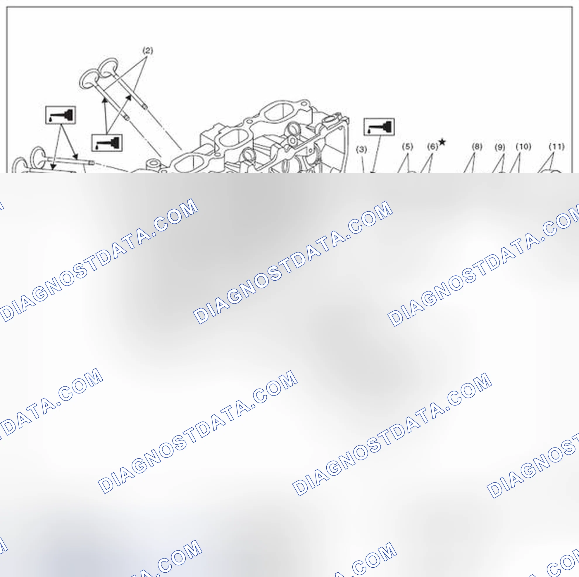 Scheme 473: CYLINDER HEAD AND VALVE ASSEMBLY