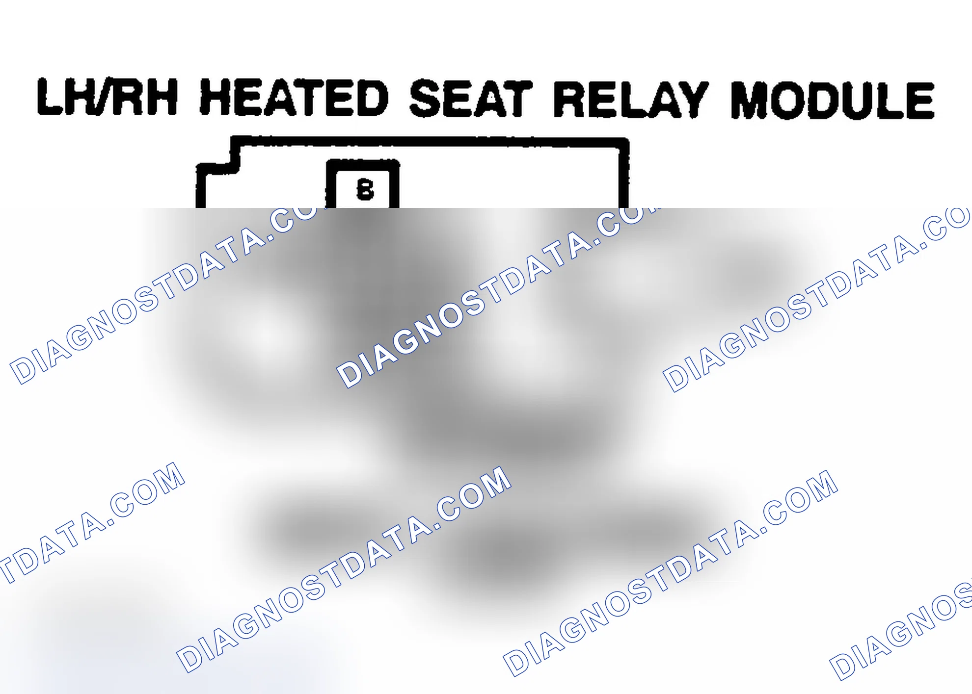 Scheme 138: HEATED SEAT RELAY MODULE
