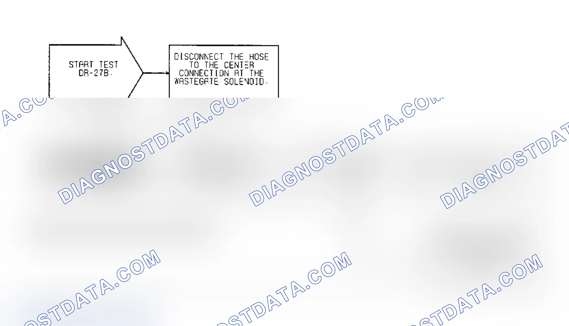 Scheme 493: Test DR-27B Code 45, Diagnostic Flow Chart