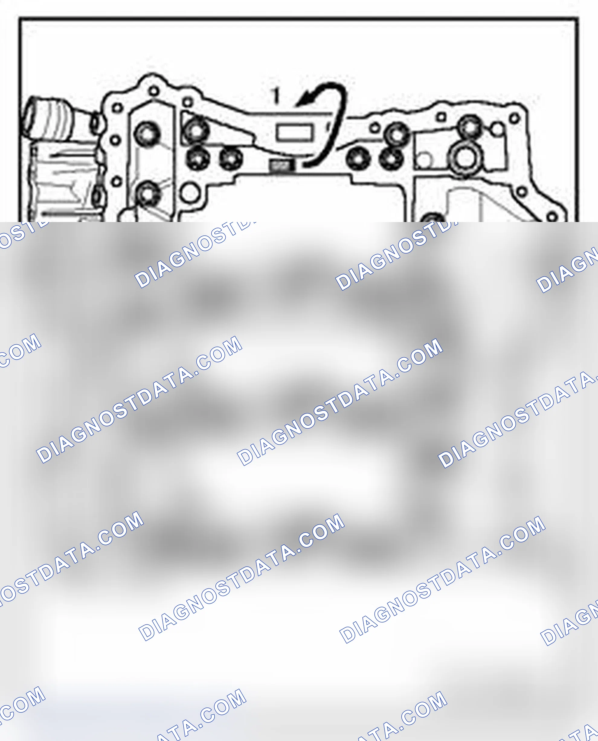 Scheme 193: Allocation of crankshaft bearing shells for cylinder block