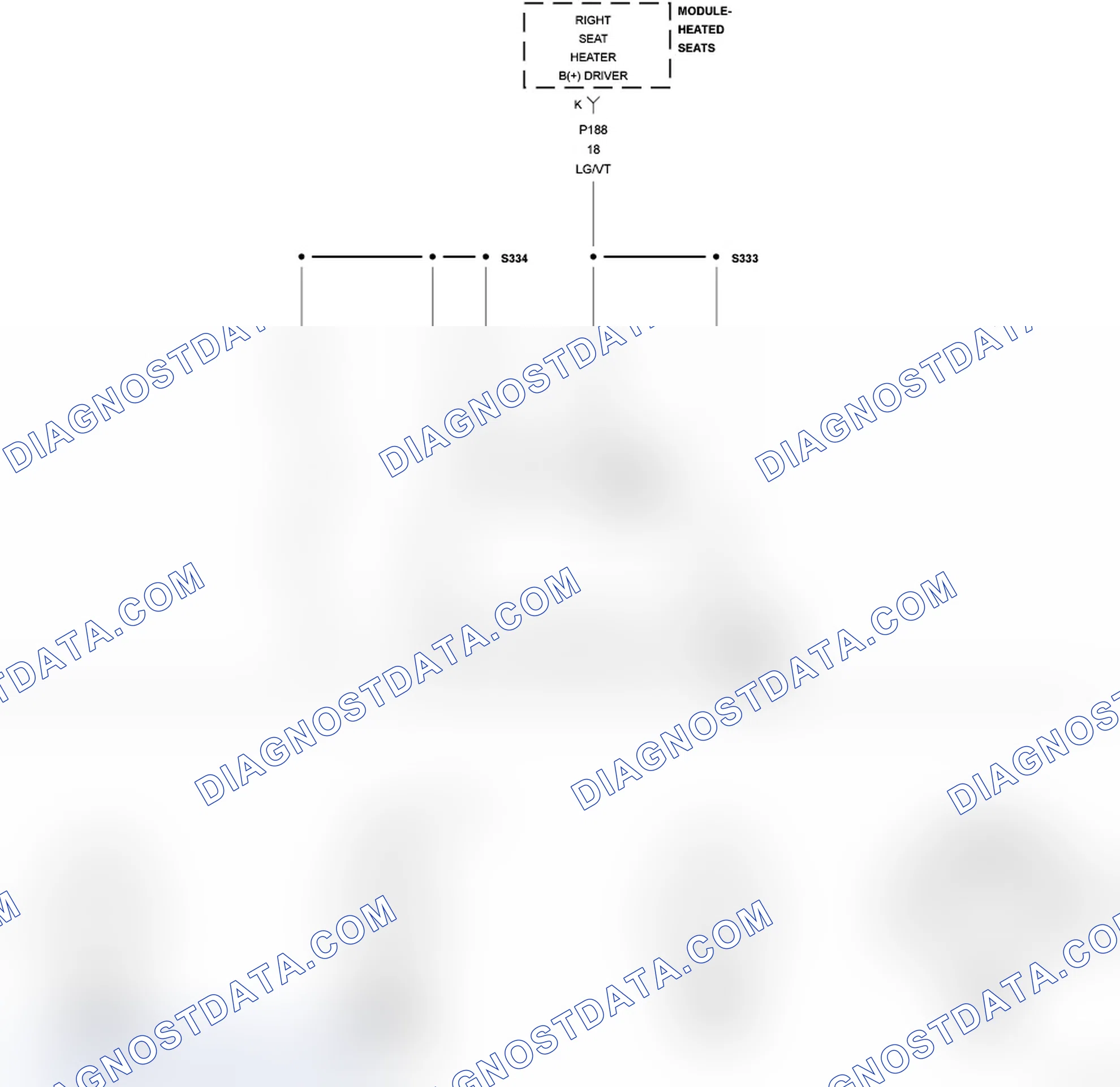 Scheme 100: B2181-HEATED SEAT MODULE POWER SUPPLY LOW