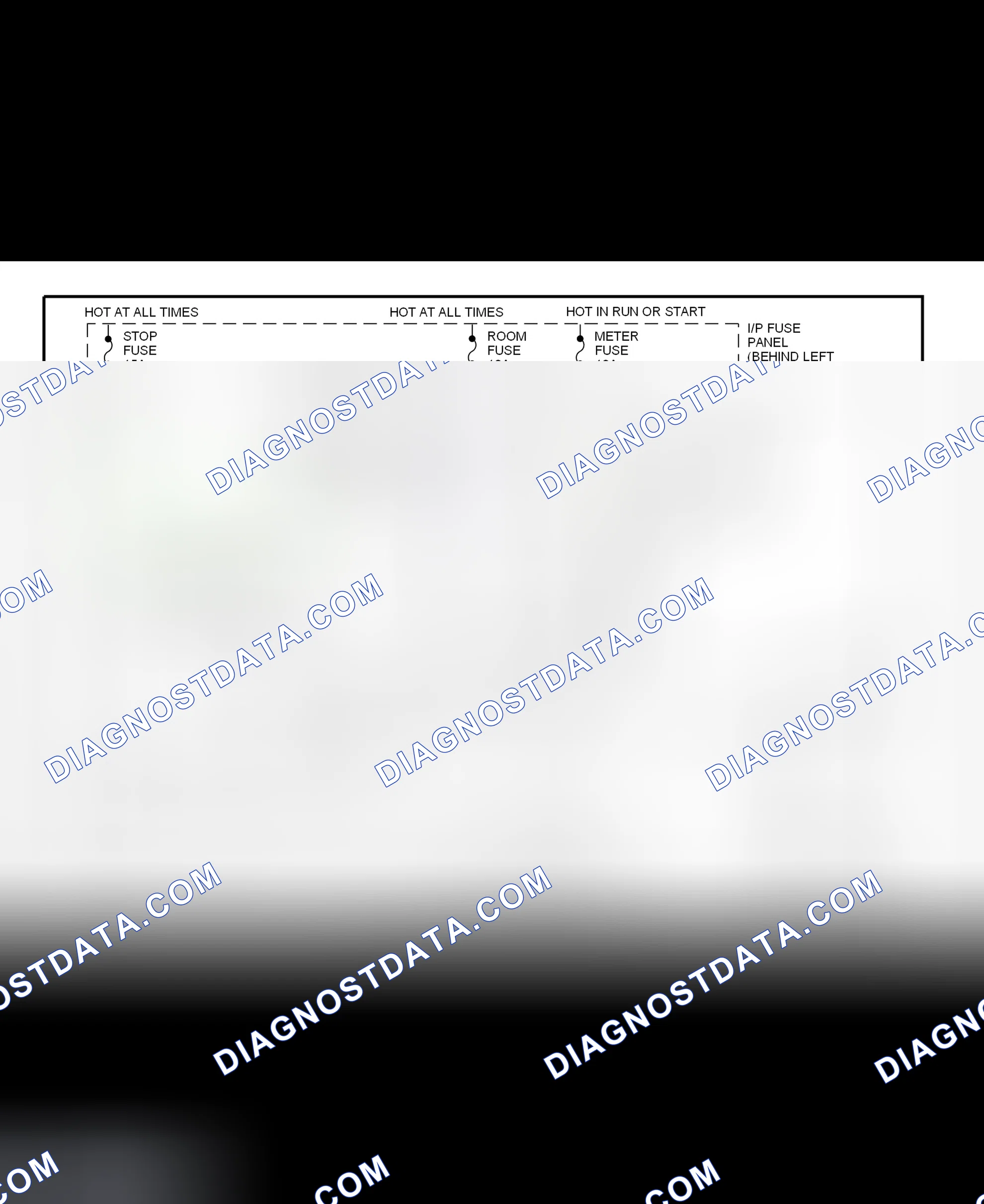 Scheme 70: Shift Interlock System Wiring Diagram (1997-98 Escort & Tracer)