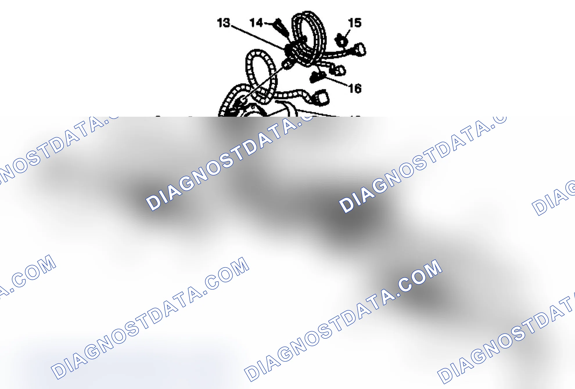 Scheme 4: Power Steering Gear Disassembled View (Two Mode Hybrid)