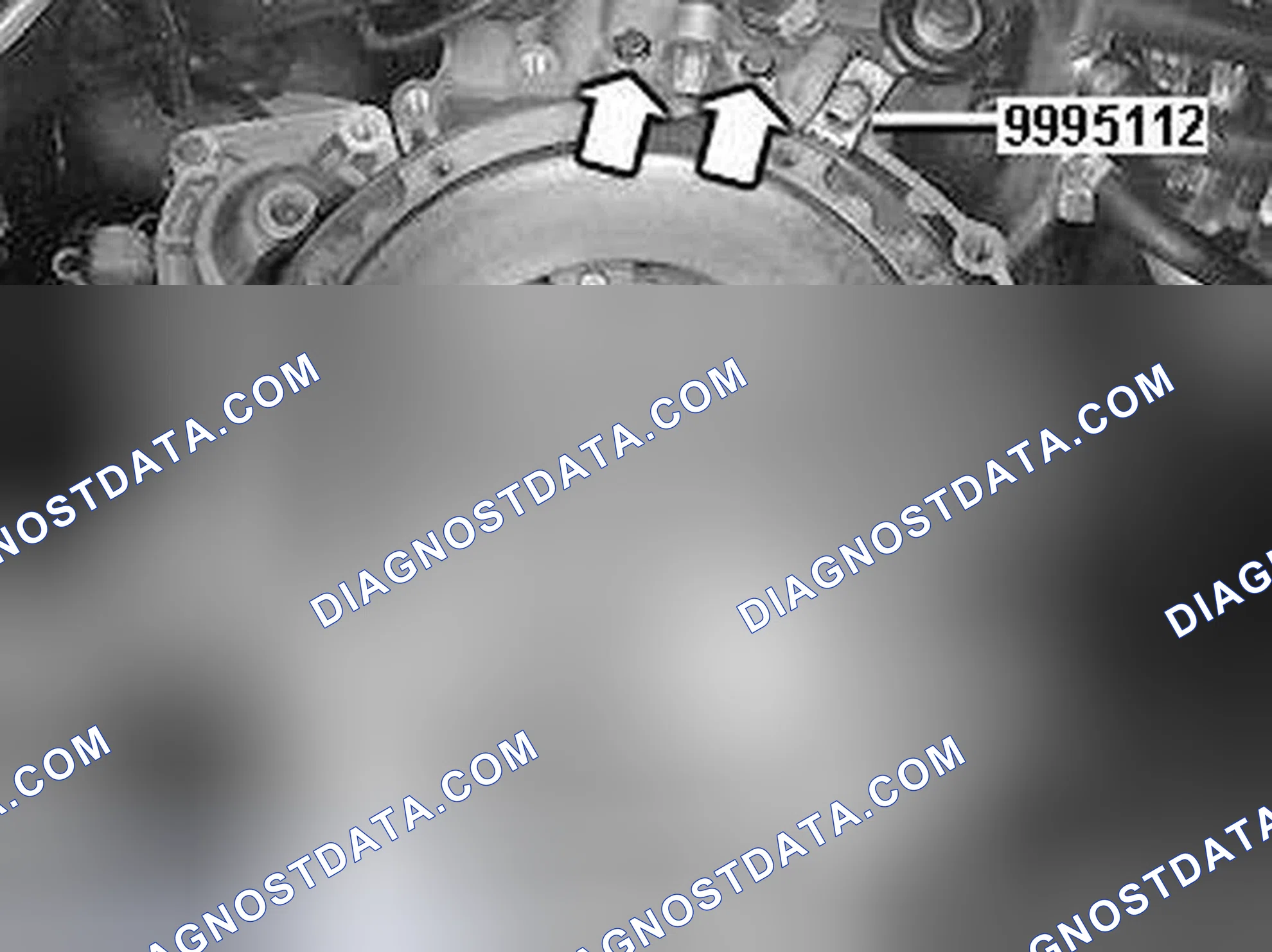 Scheme 47: Removing the flywheel and carrier plate