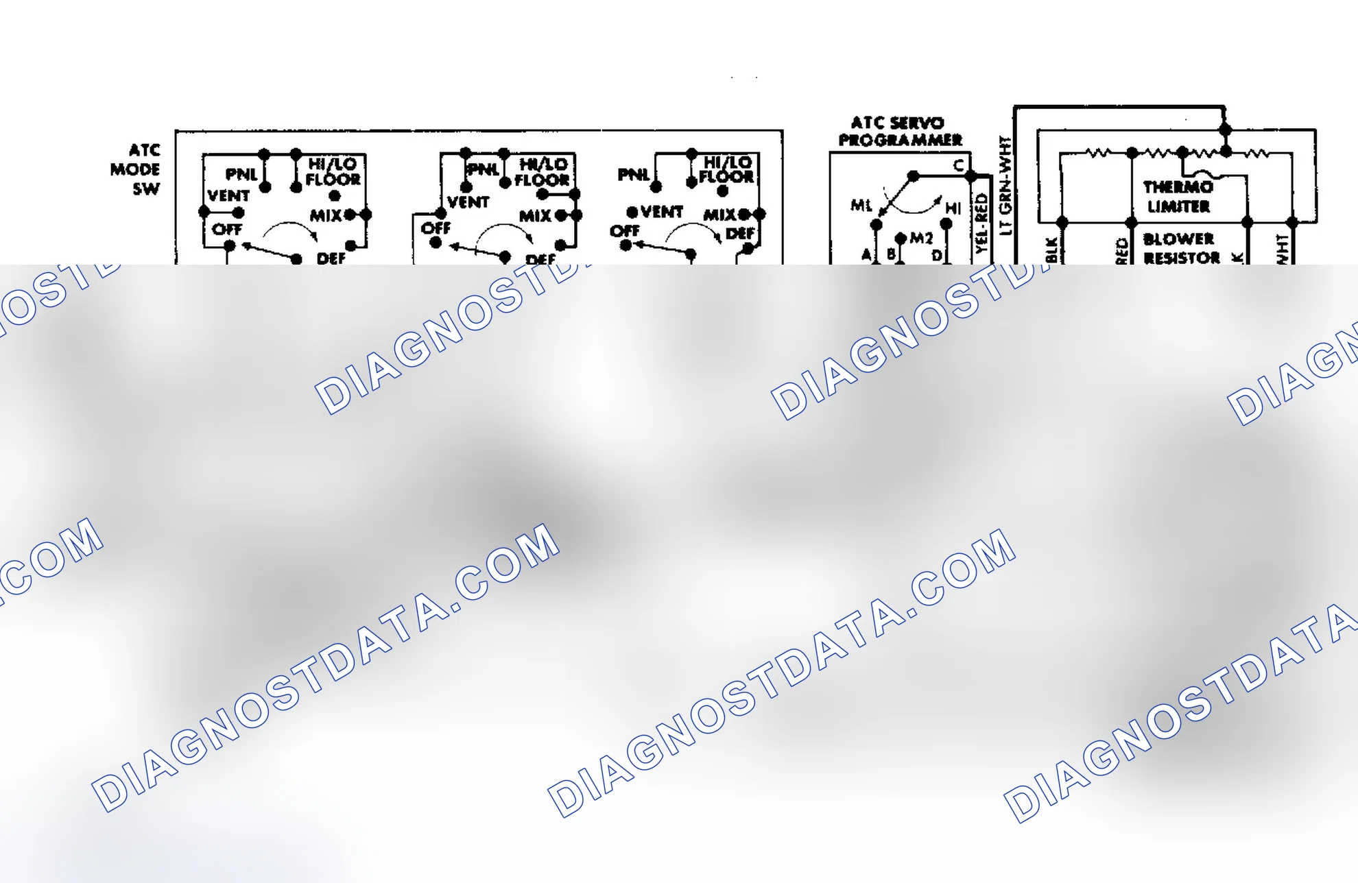 Scheme 13: 1986 ATC Wiring Diagram (Grand Marquis & Town Car)