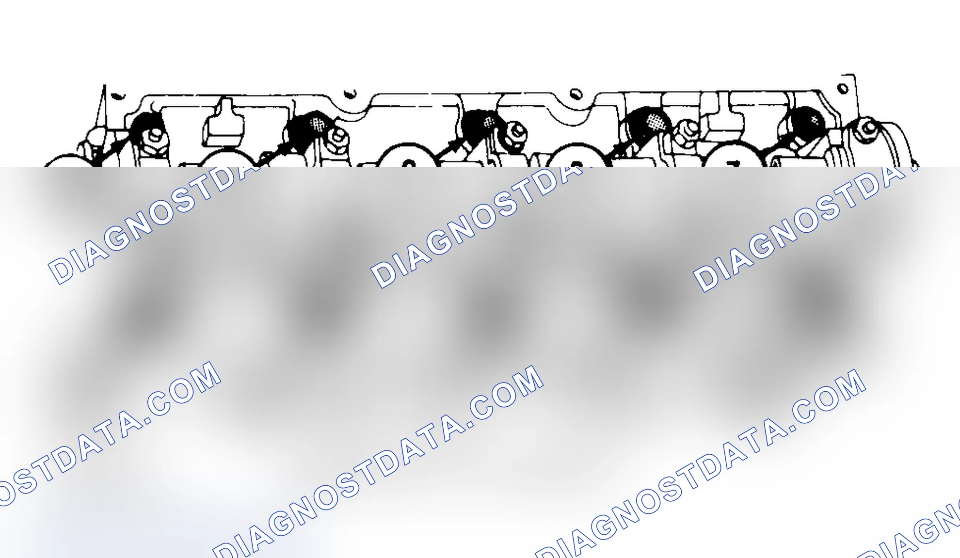 Scheme 3: Typical Cylinder Head Tightening or Loosening Sequence