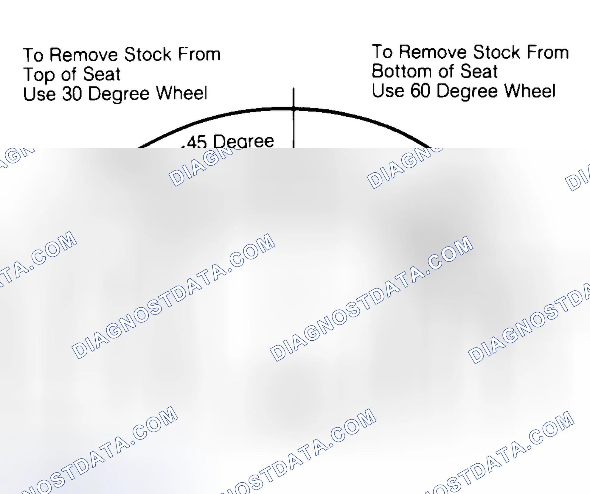 Scheme 19: Adjusting Valve Seat Width