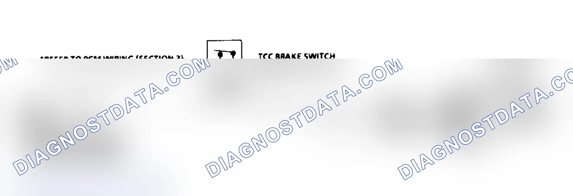 Scheme 431: Codes 37/38 Schematic ("C" & "K" Series) TCC Brake Switch On/Off