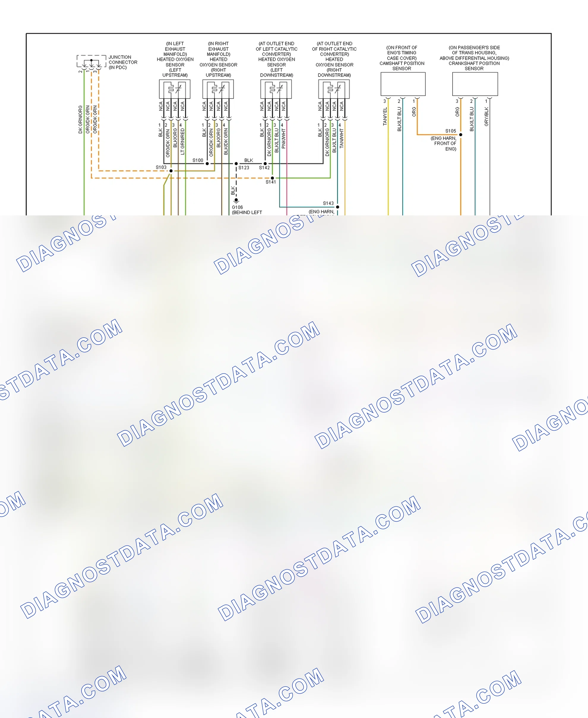 Scheme 26: PCM Wiring Diagram (Concorde & Intrepid - 3.2L, & LHS & 300M - 3.5L - 2 Of 3)
