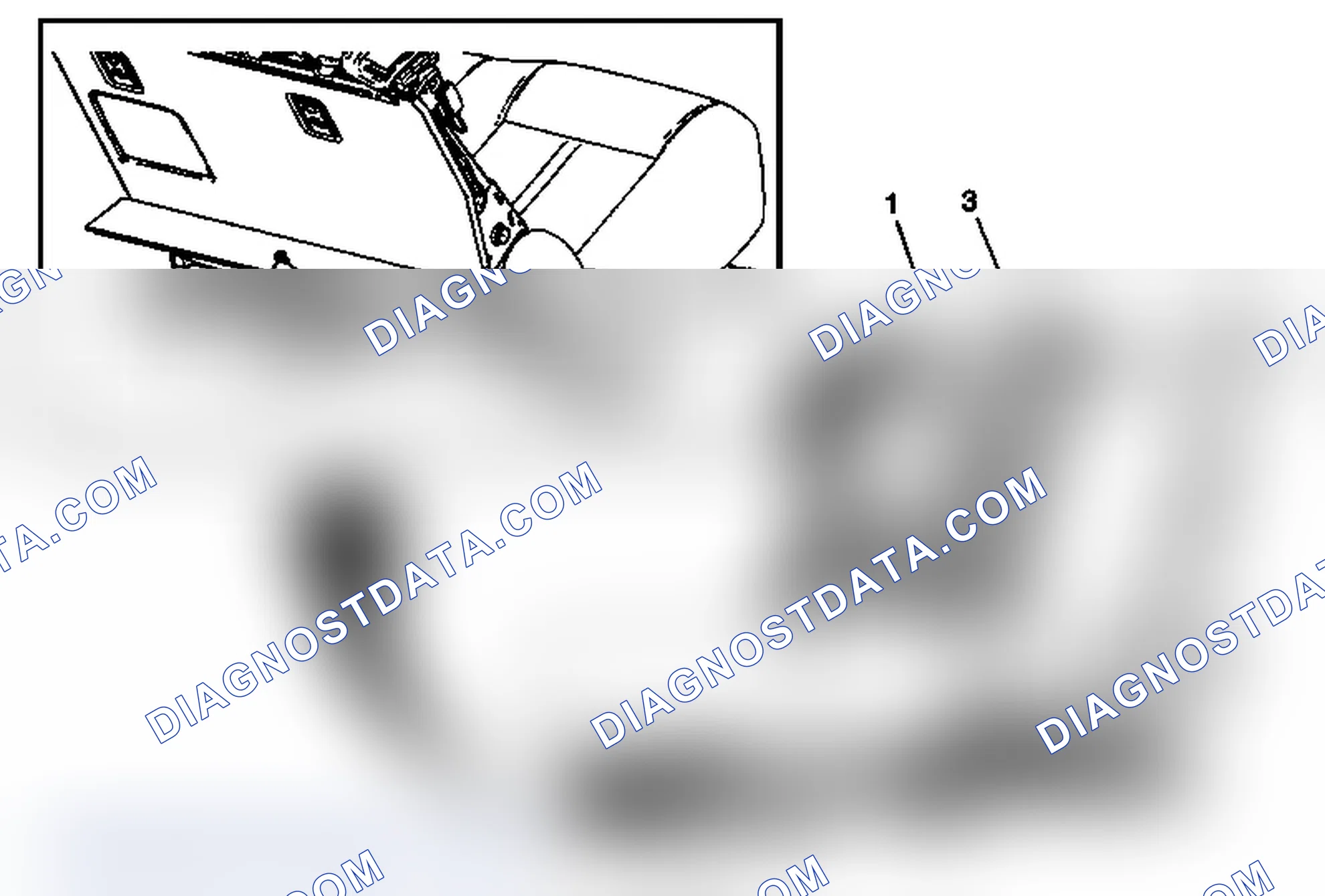 Scheme 6: Rear Seat Center Belt Replacement