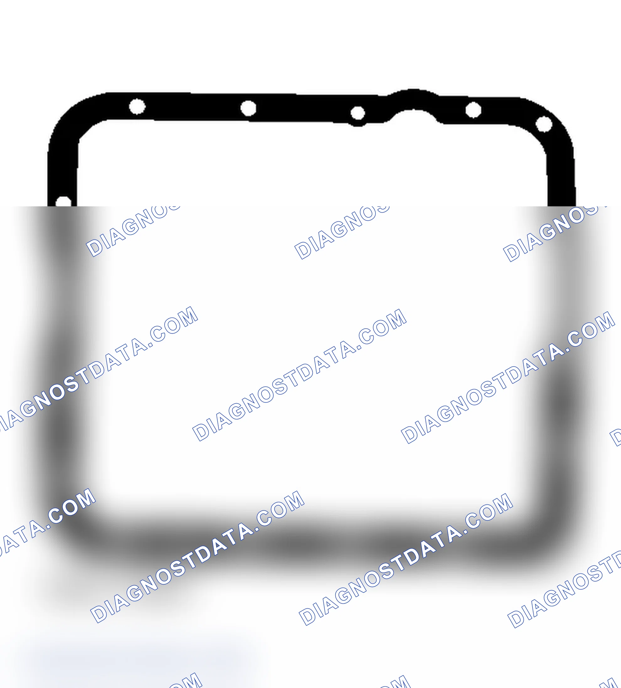 Scheme 74: OIL PAN GASKET