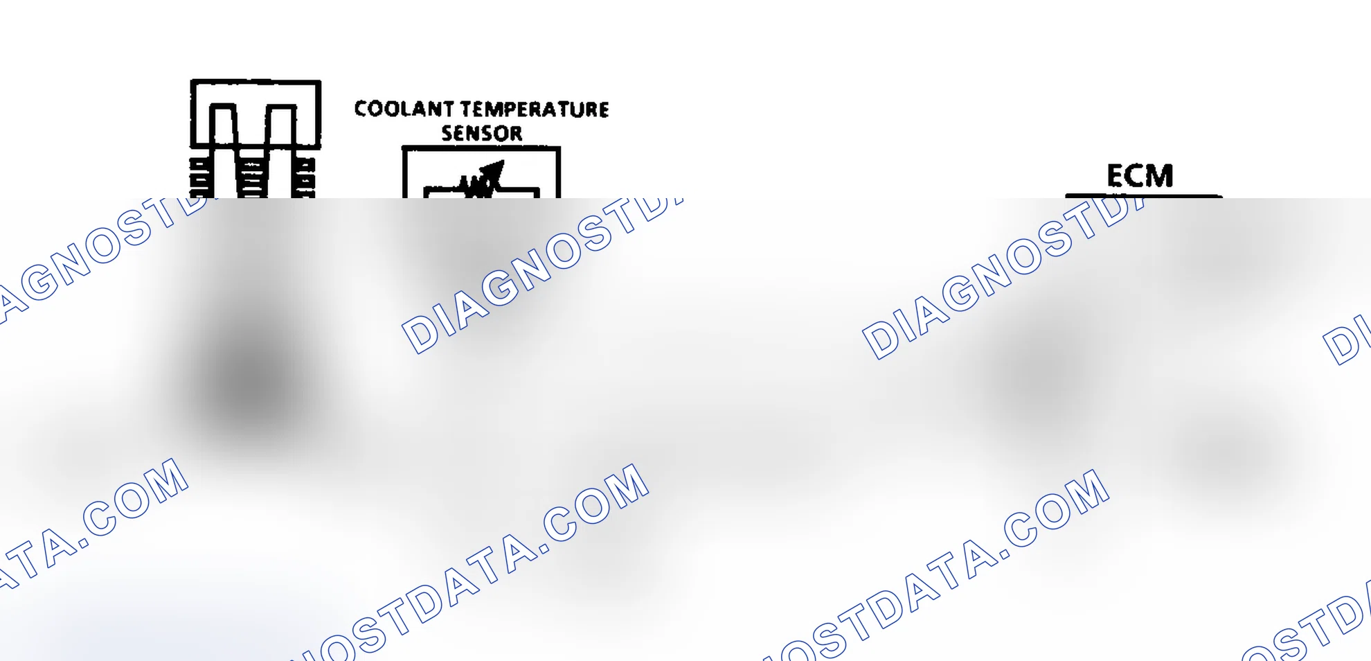 Scheme 36: Code 14: Circuit Diagram CTS Sensor Signal Voltage Low