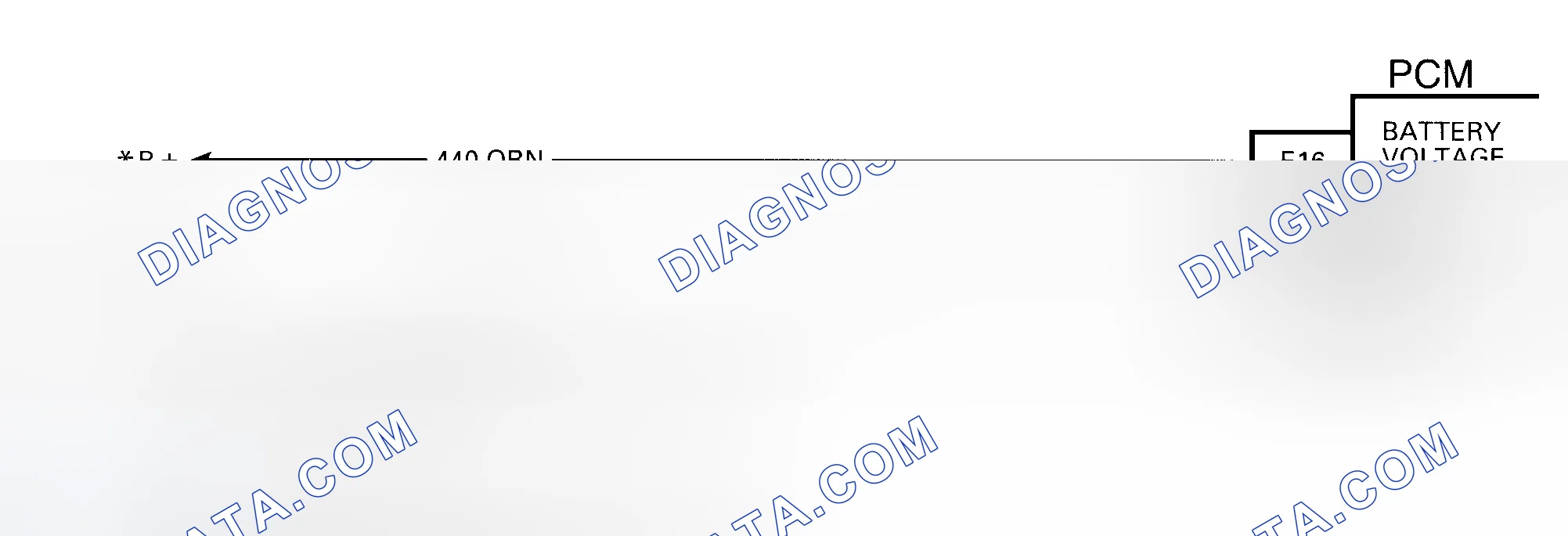 Scheme 246: Code 75 Schematic (All Models) System Voltage Low
