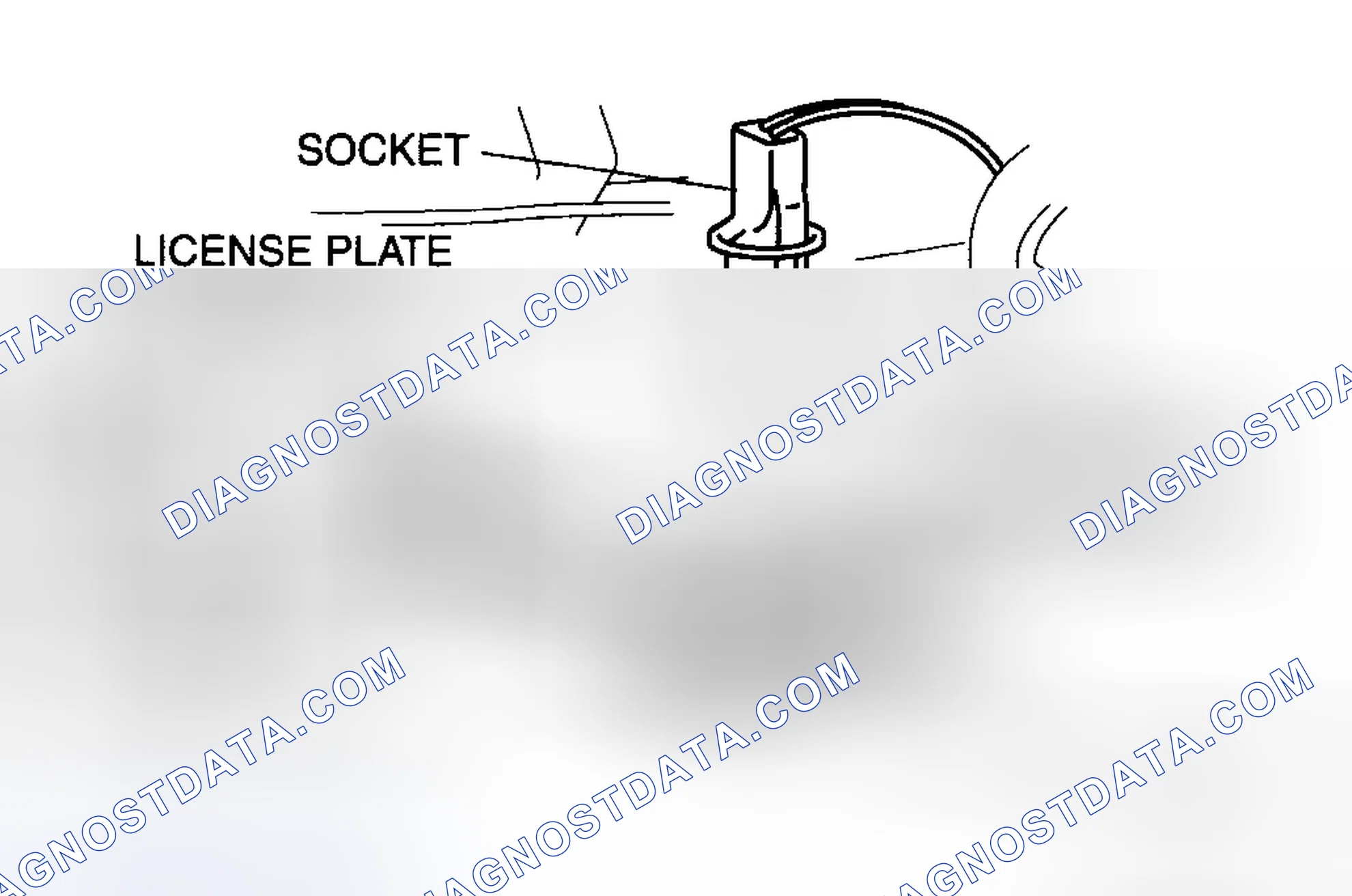 Scheme 42: LICENSE PLATE LIGHT REMOVAL/INSTALLATION