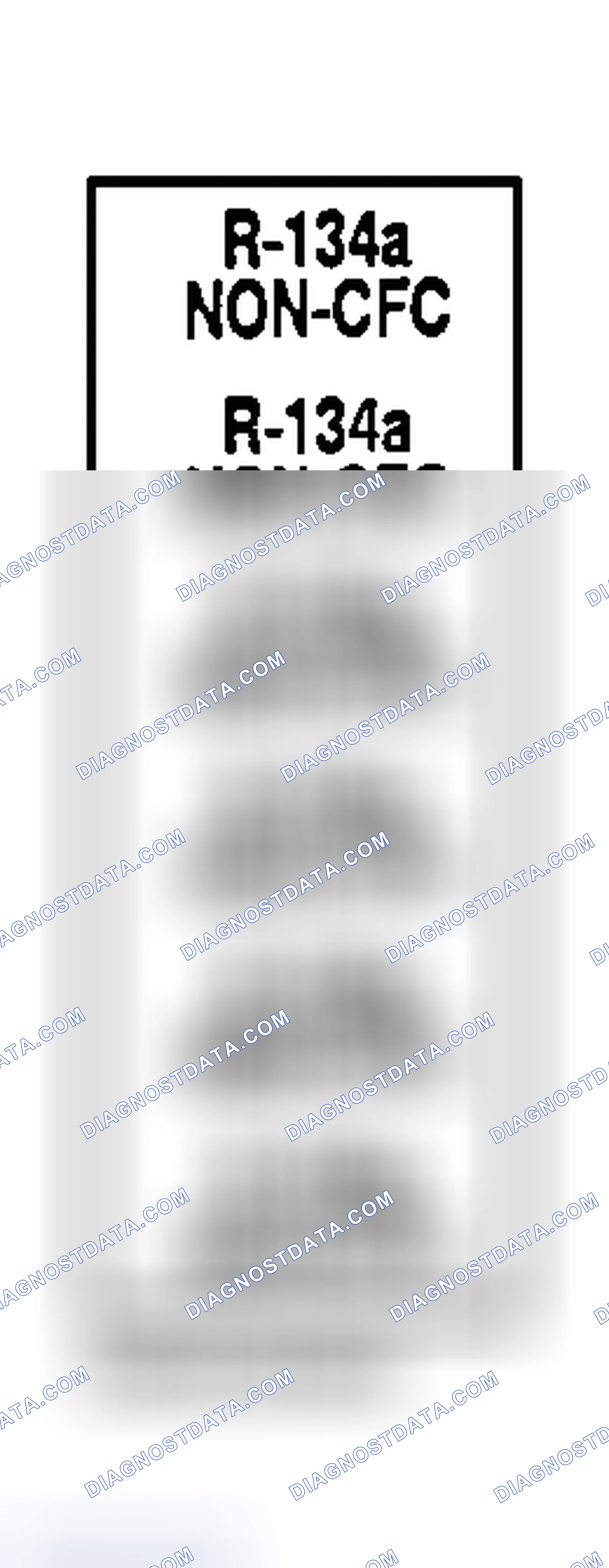 Scheme 1: Underhood A/C Specification Labels