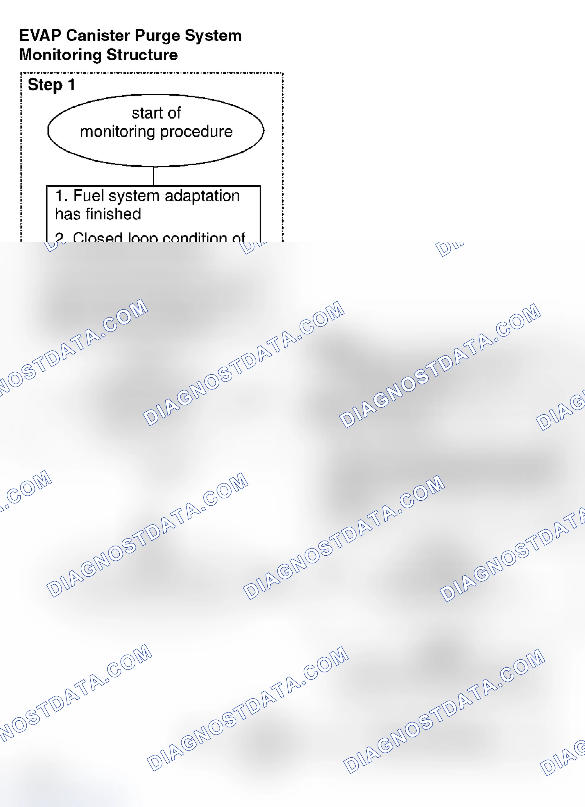 Scheme 19: EVAP Canister Purge System Monitoring Structure