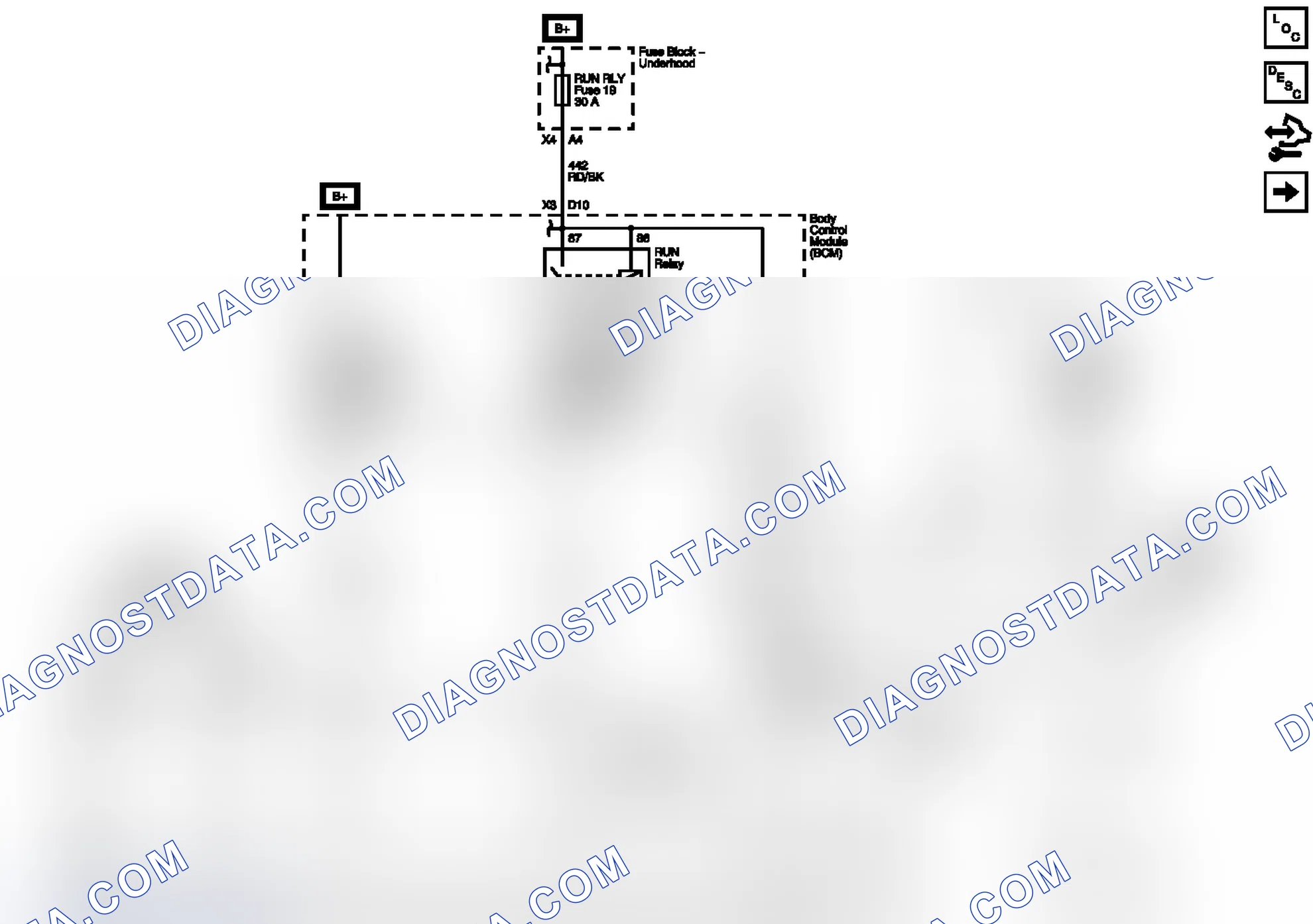 Scheme 33: Power, Ground, and Blower Motor Controls Wiring Schematics