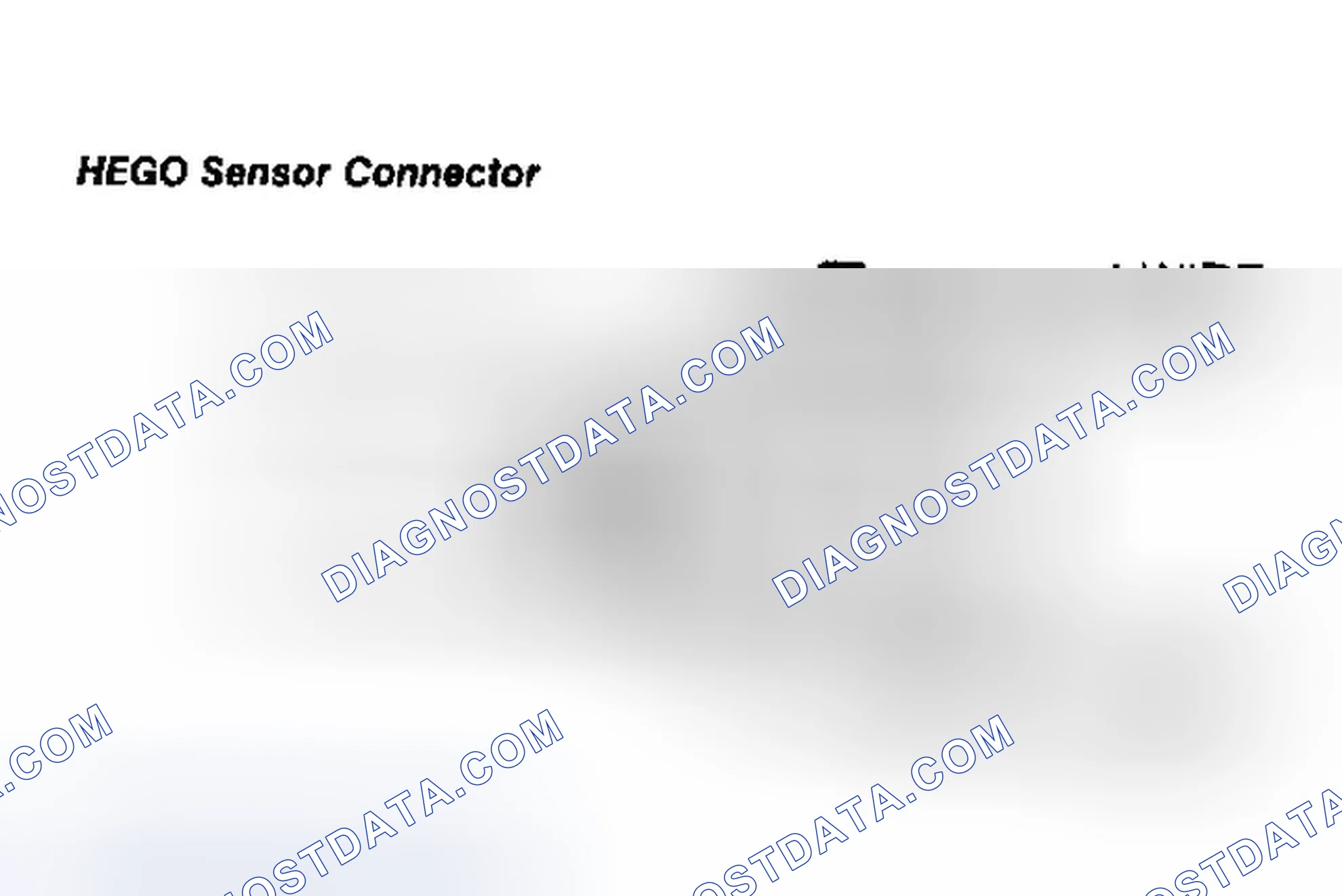 Scheme 63: HEGO Sensor Connector