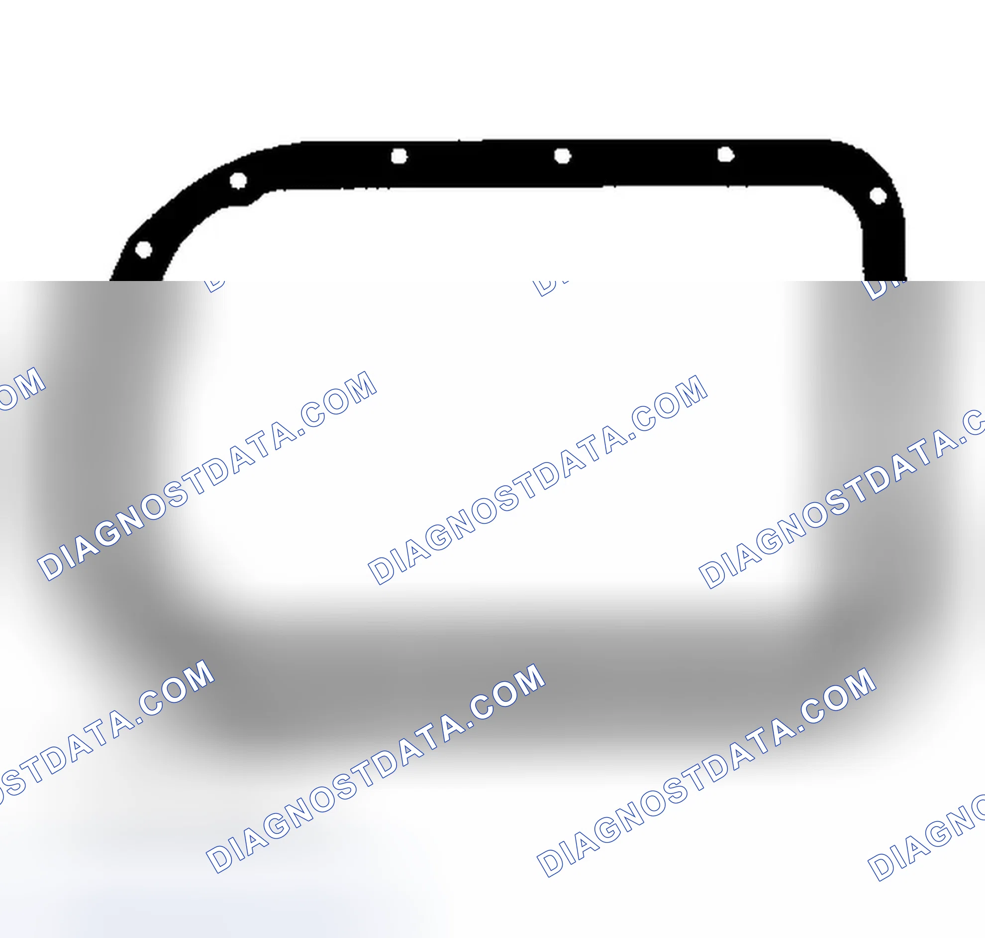 Scheme 417: Hydra-Matic 4L80-E Oil Pan Gasket ID