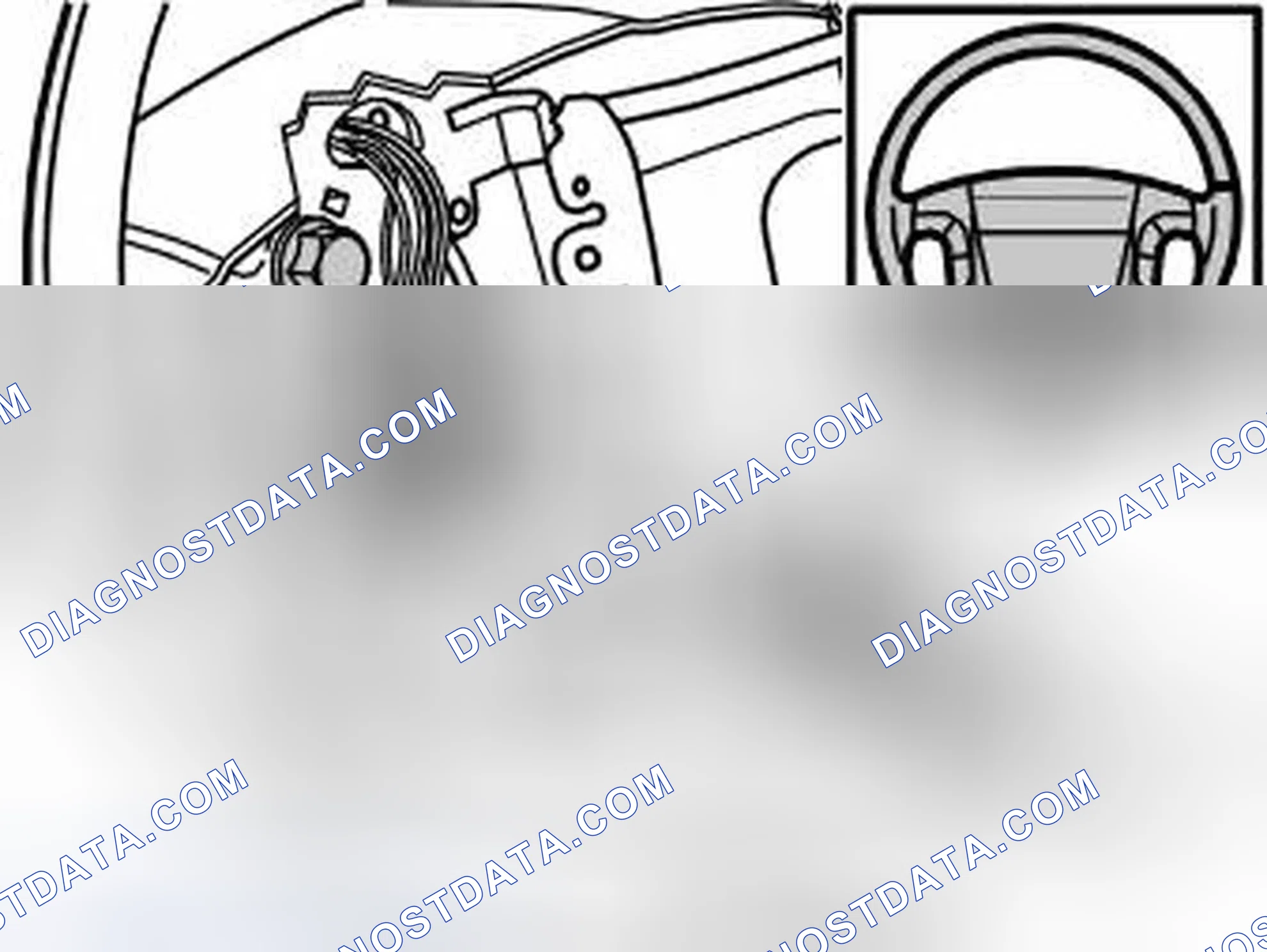 Scheme 114: Installing steering wheel and checking steering wheel position