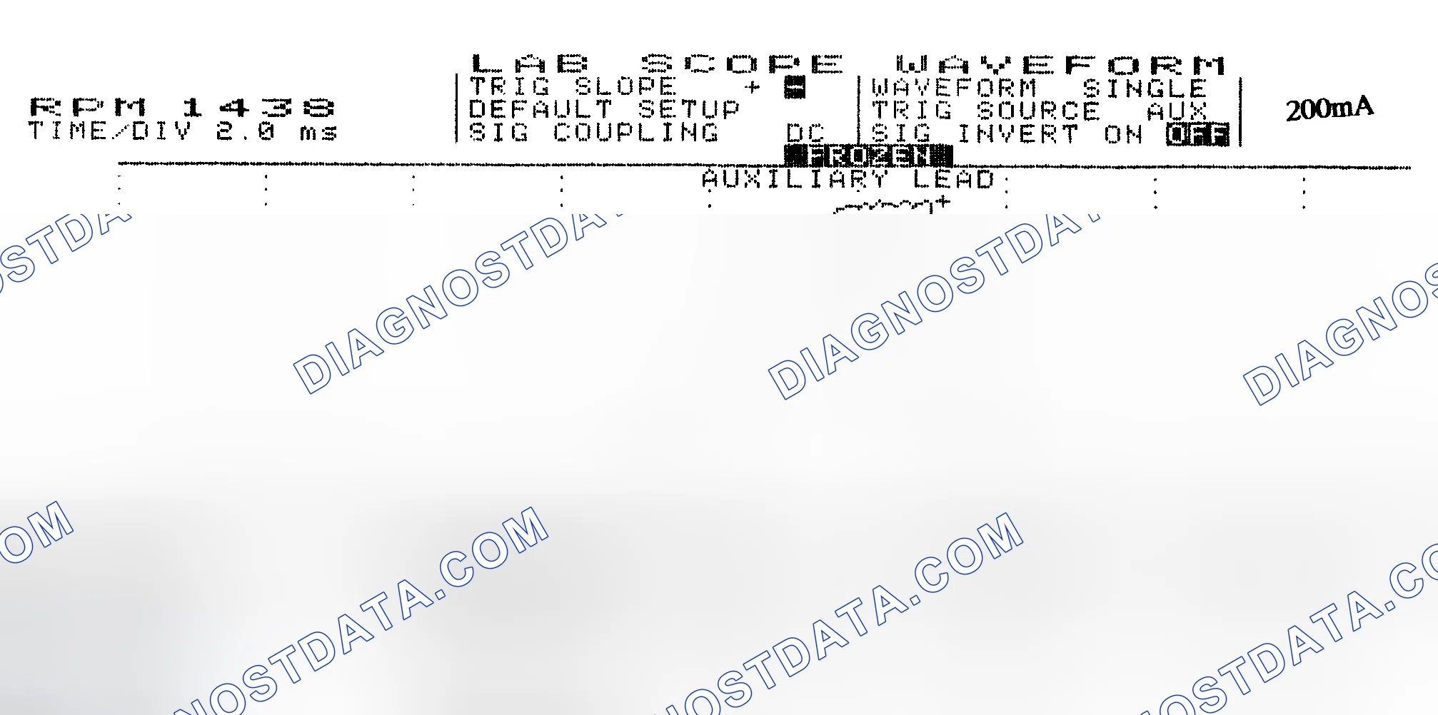 Scheme 15: Single Injector w/Normal Current Flow - Current Pattern